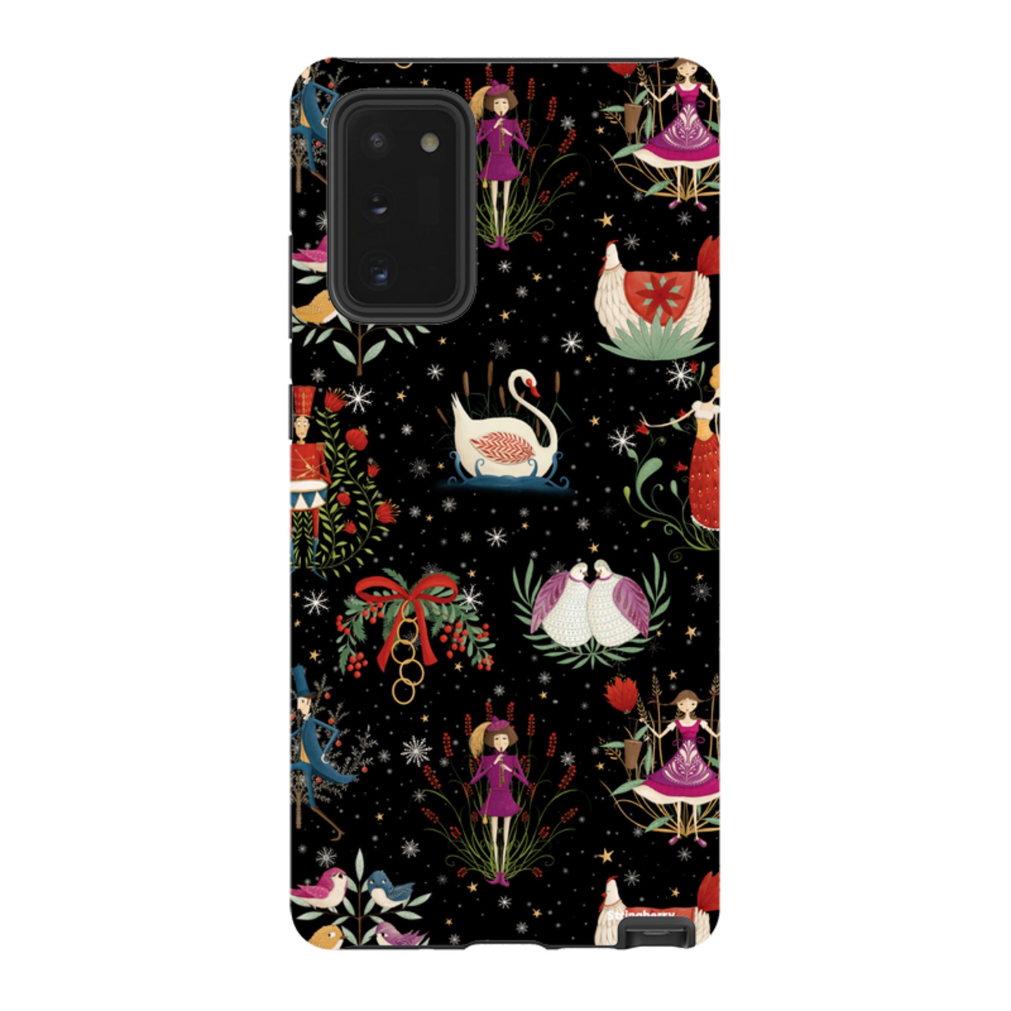 Samsung Tough Case - Twelve Days Black By Maja Lindberg