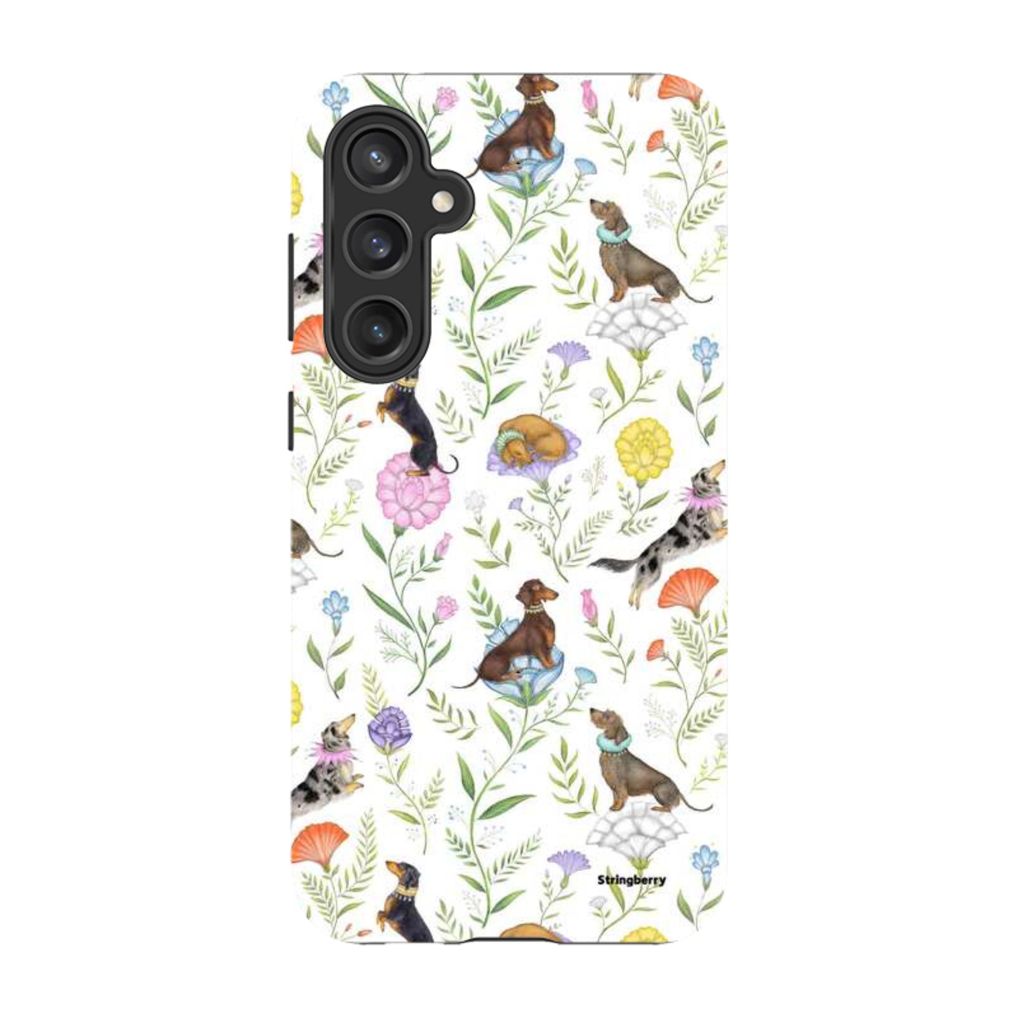 Samsung Tough Case - Doxy Day Afternoon White By Catherine Rowe