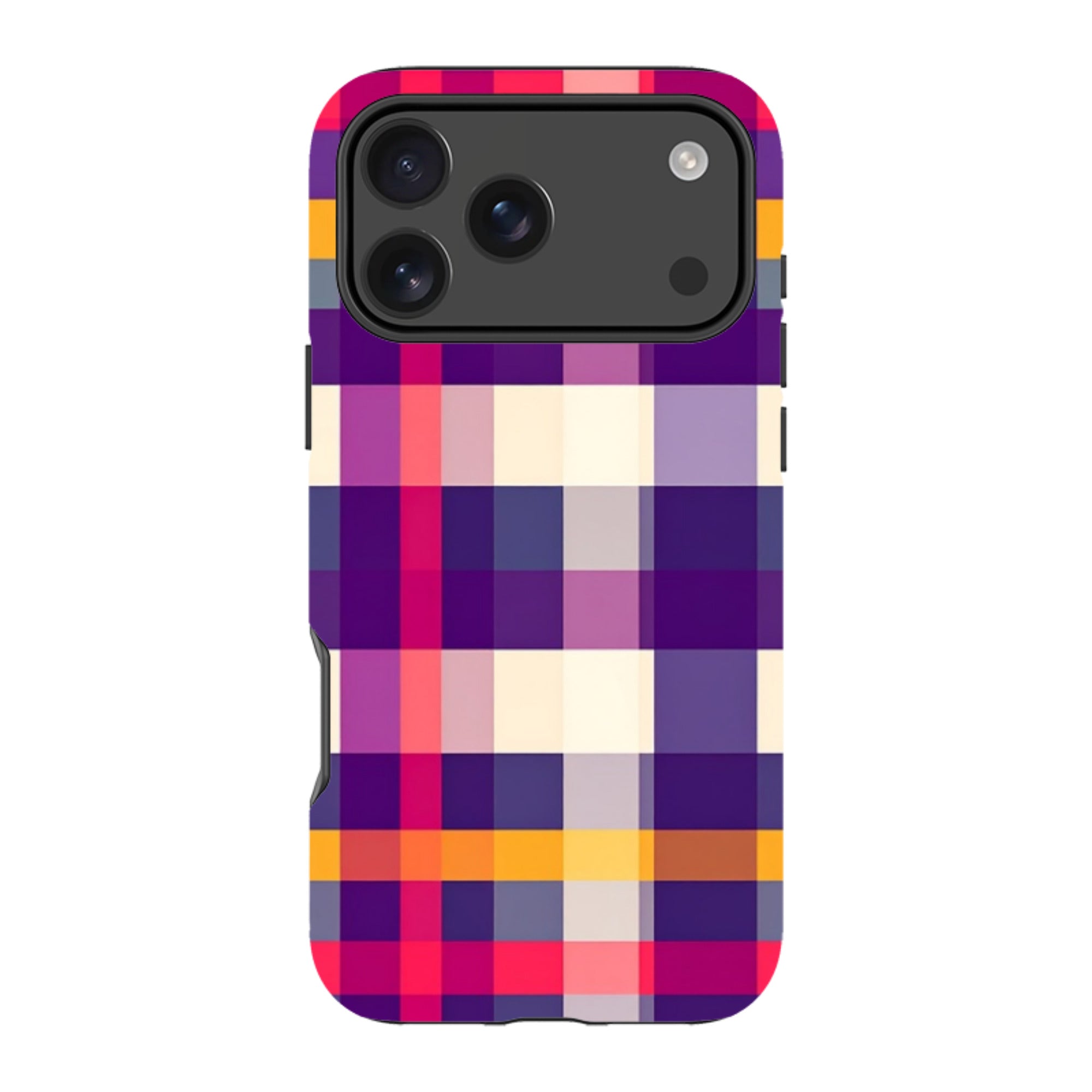 iPhone MagSafe Tough Case - Durban Gingham