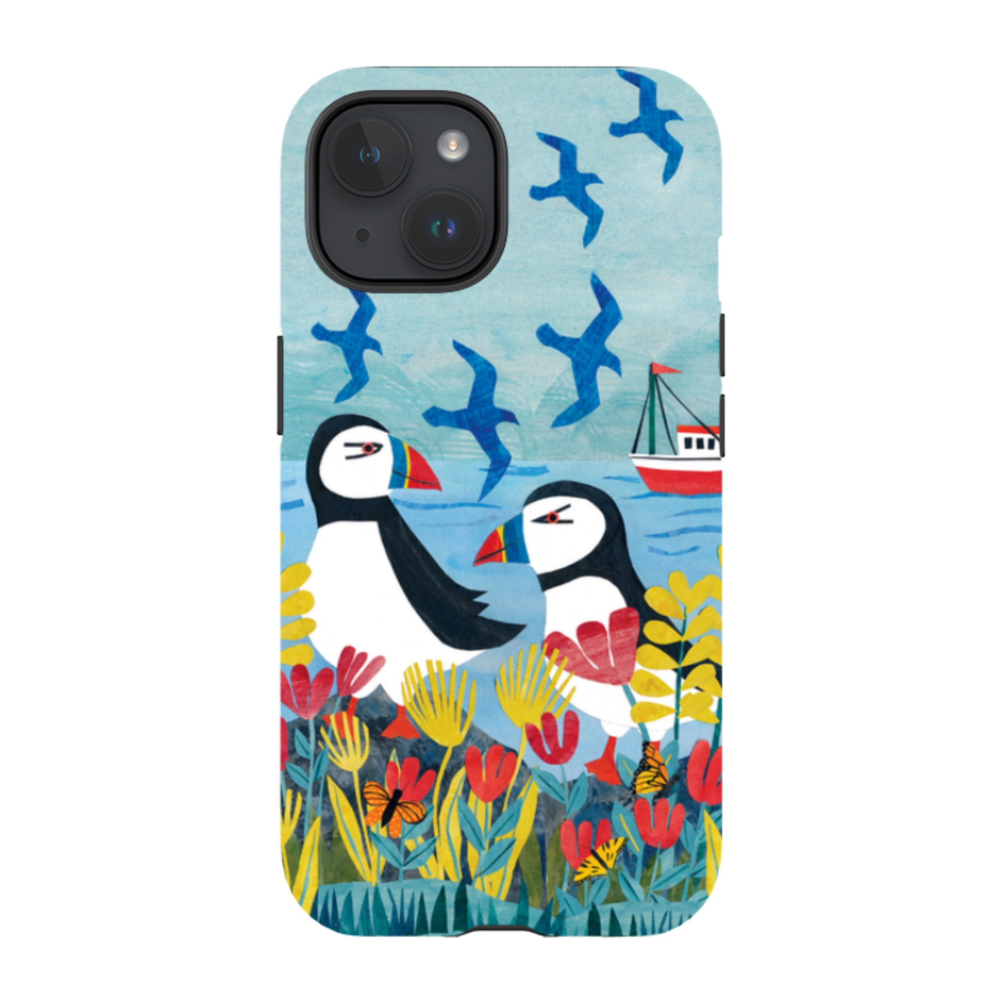 iPhone Case - Puffins By Tracey English