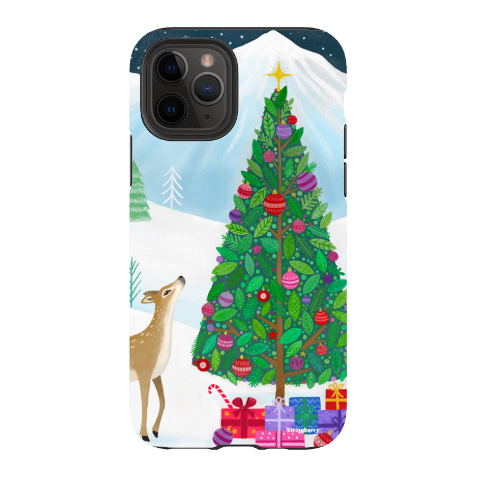 iPhone Tough Case - Jolly Season By Bex Parkin