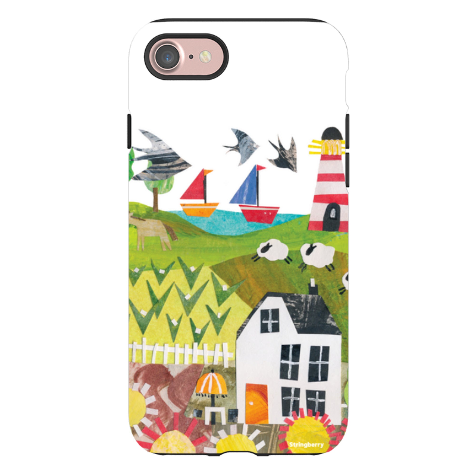 iPhone Tough Case - Countryscape I By Tracey English