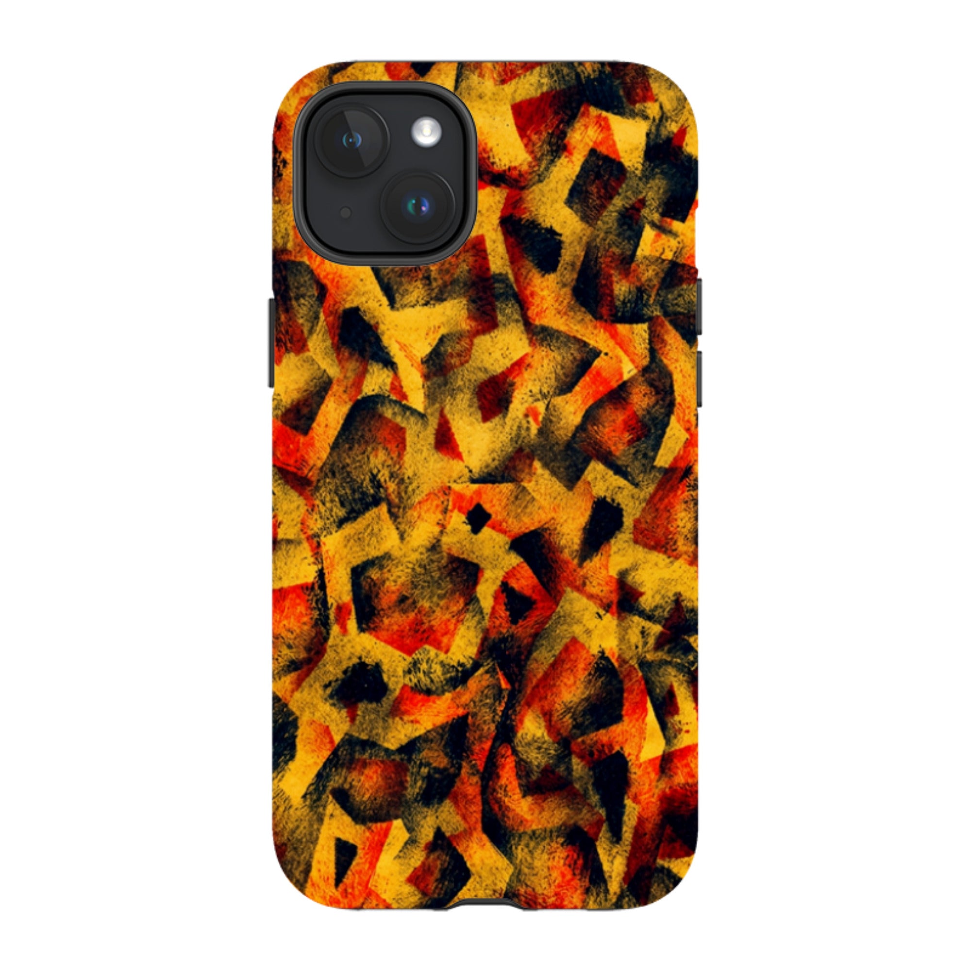 iPhone MagSafe Tough Case - Abstract Cubism