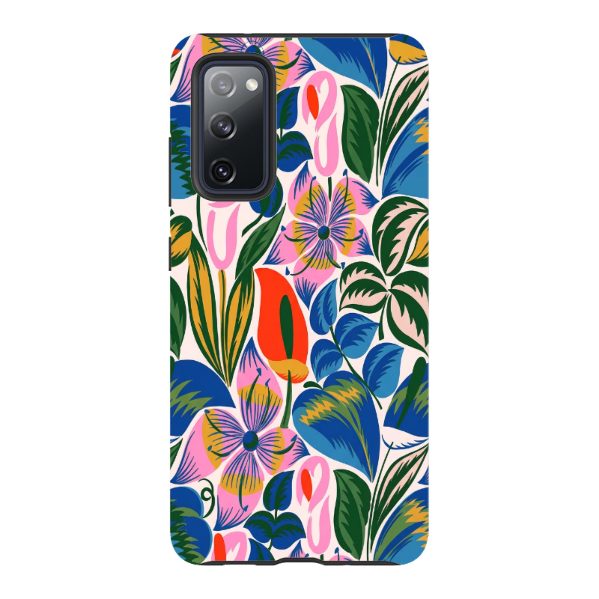Samsung Tough Case - Retro Tropical Floral