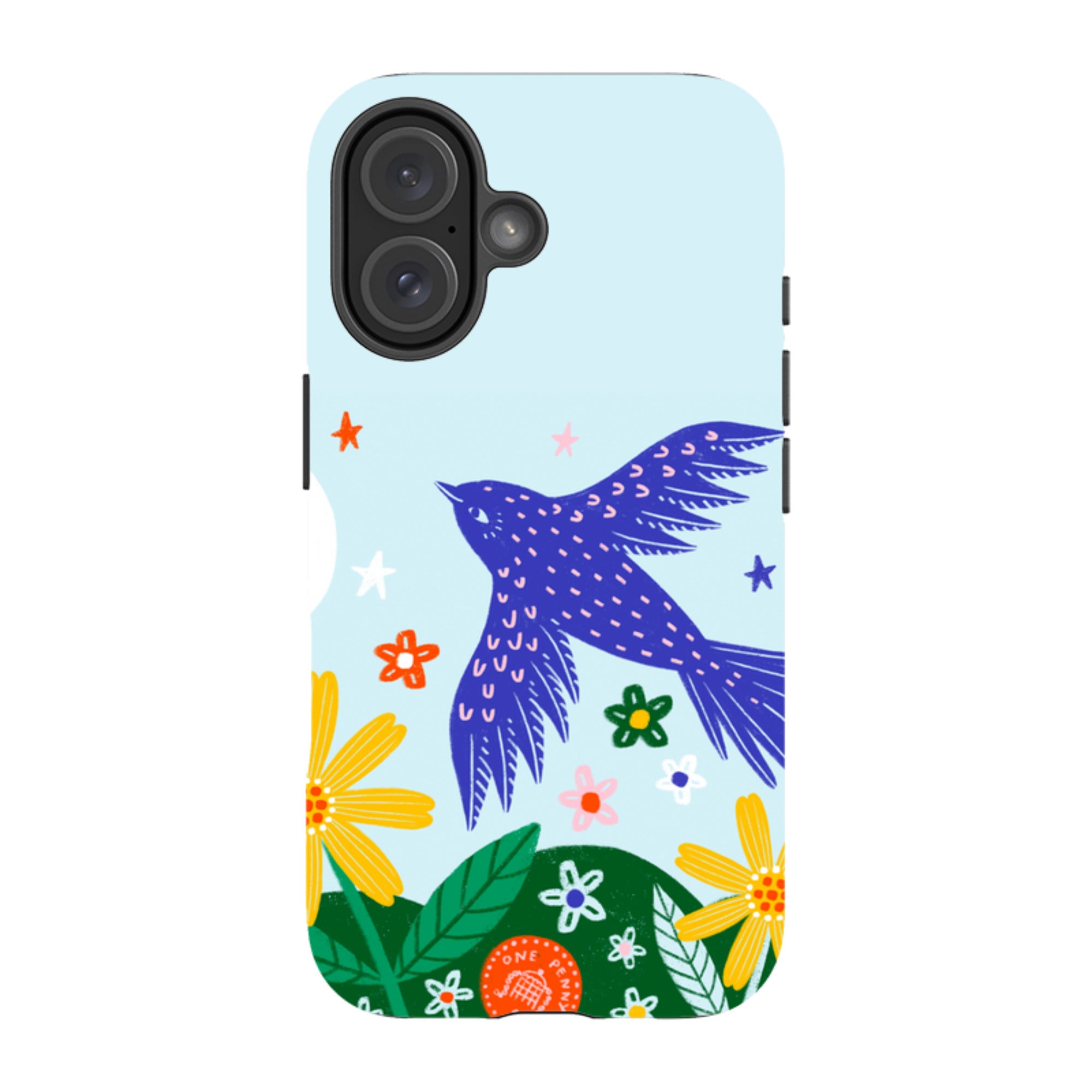 iPhone Tough Case - Bird By Lee Foster Wilson