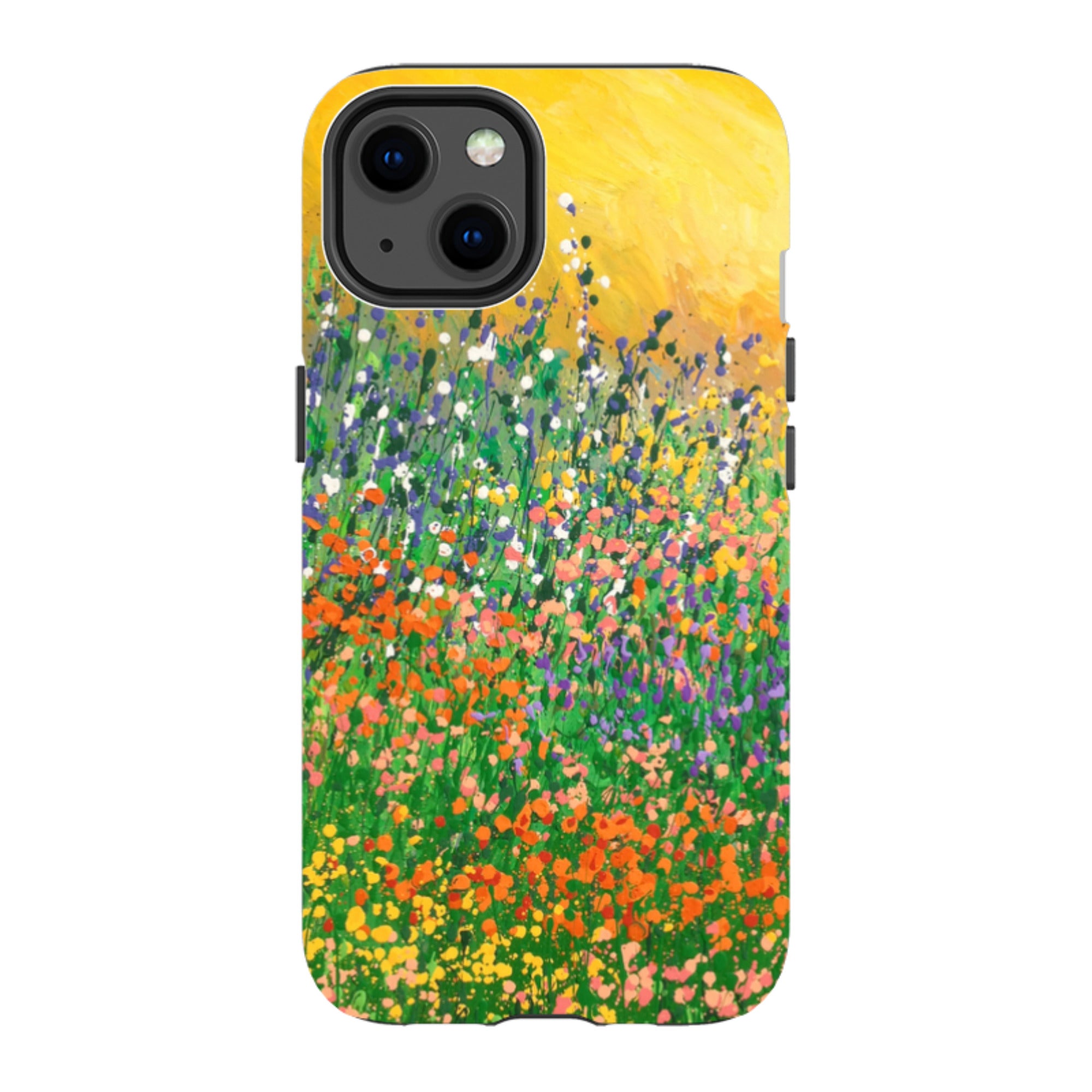 iPhone Tough Case - Sun Garden By Linda Calvert Jacobson