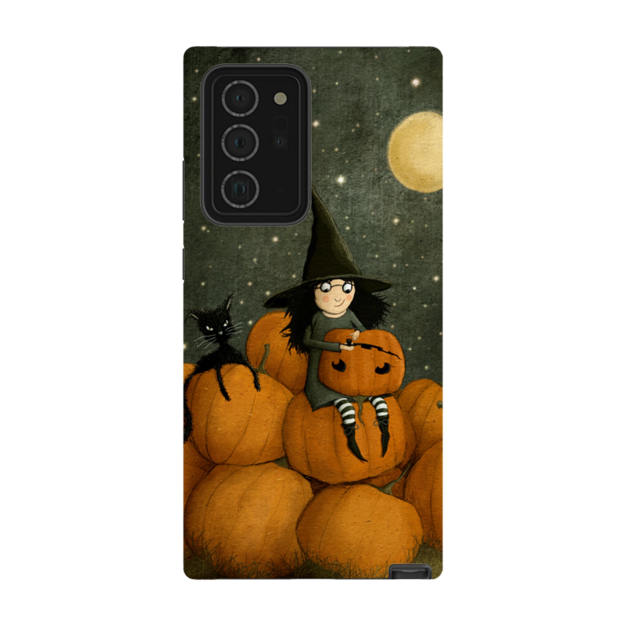 Samsung Tough Case - Pumpkin Witch By Maja Lindberg