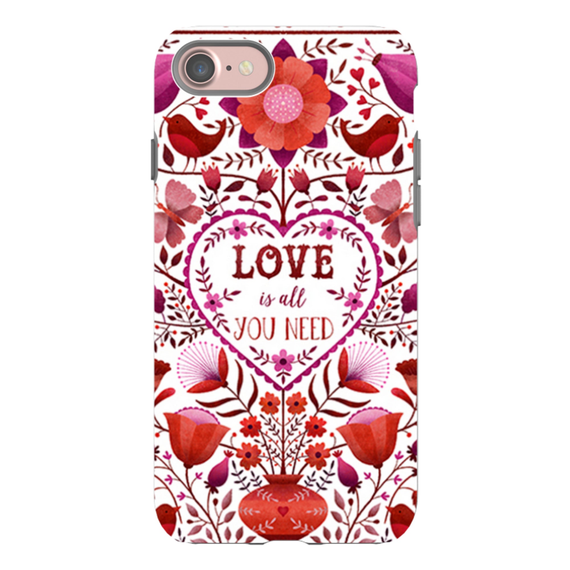 iPhone Tough Case - Love Is All You Need By Suzy Taylor