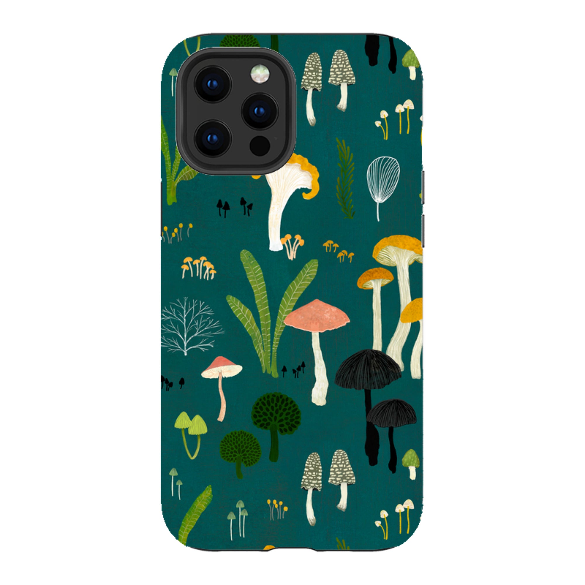 iPhone Tough Case - Mushroom Lake By Katherine Quinn