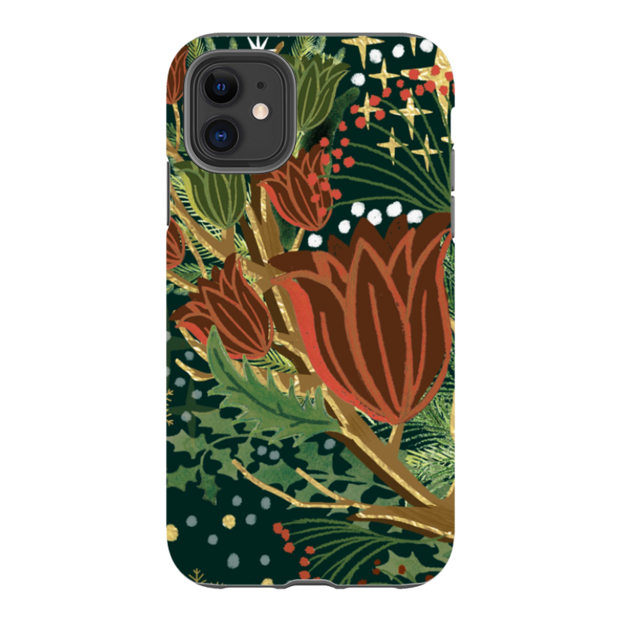 iPhone Tough Case - Winter Deer II By Emma Frances Grant