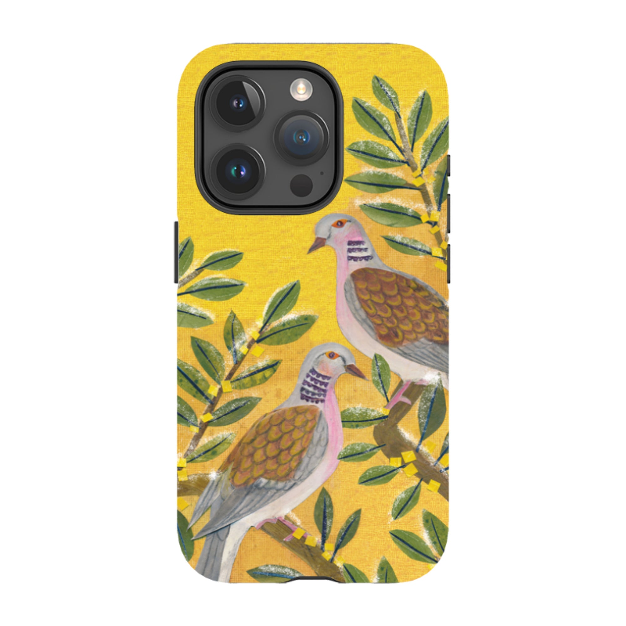 iPhone MagSafe Tough Case - Two Turtle Doves By Tracey English