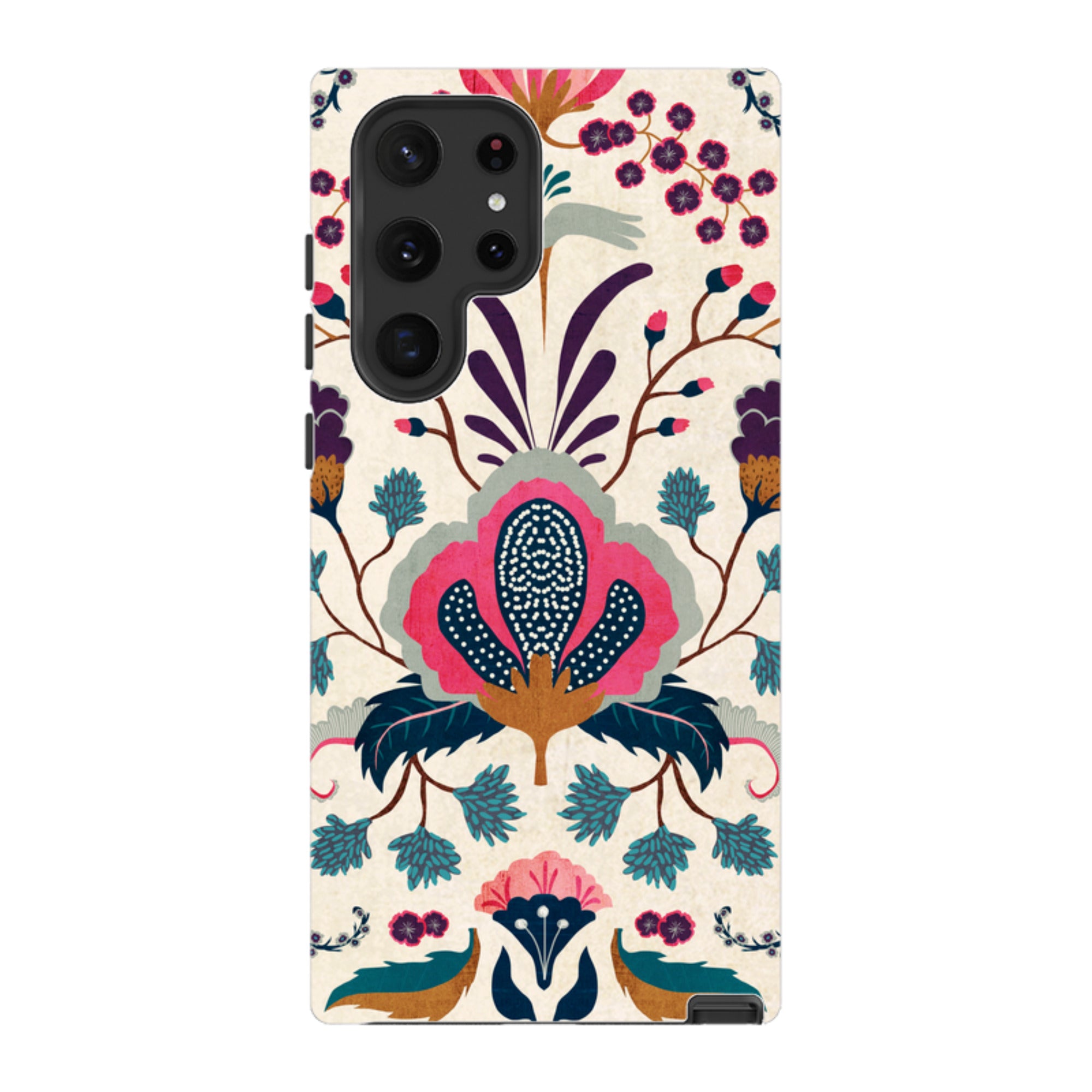 Samsung Tough Case - Folk Floral By Katherine Quinn