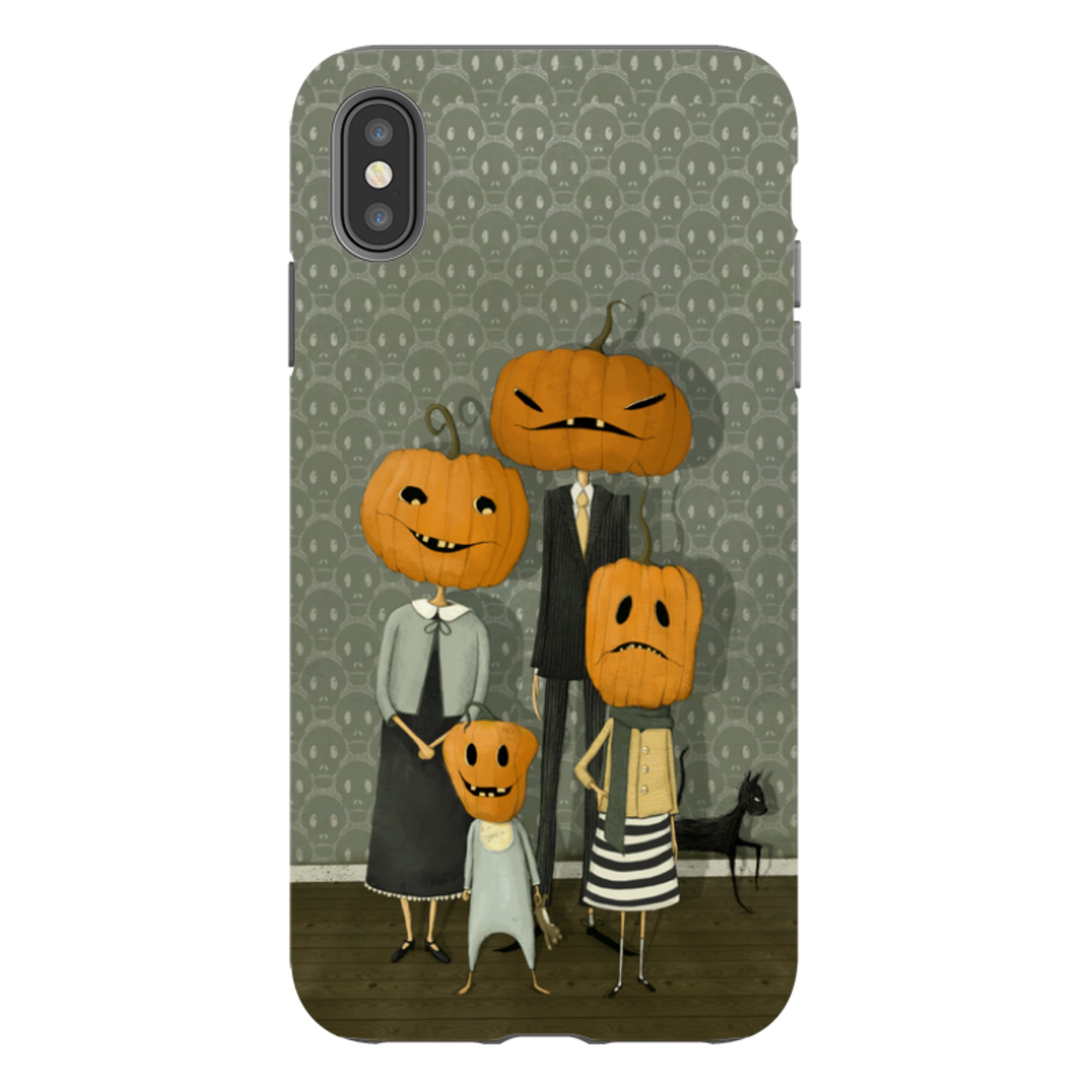 iPhone Tough Case - Pumpkin Family By Maja Lindberg