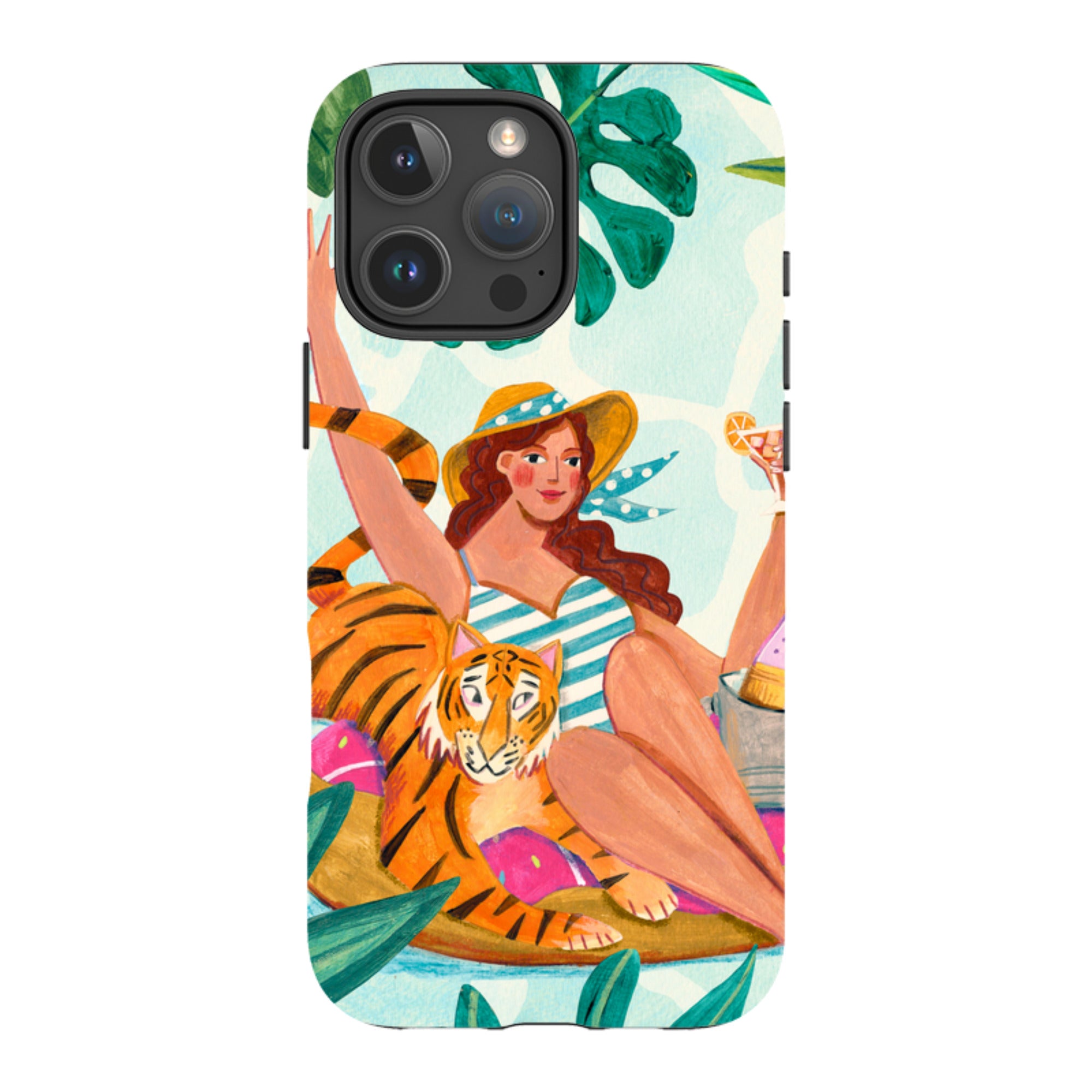 iPhone MagSafe Tough Case -  Pool By Caroline Bonne Muller