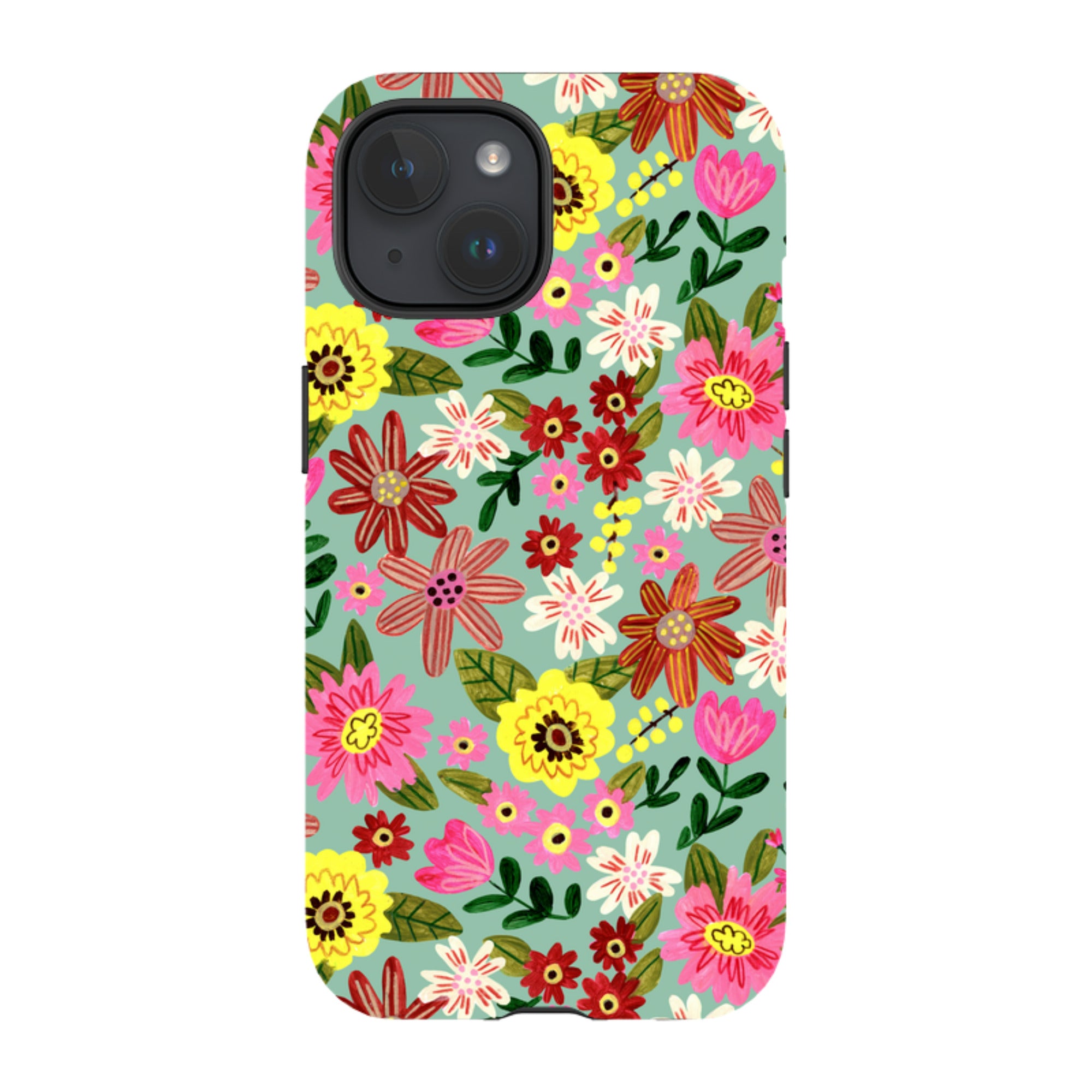 iPhone Tough Case - Spring Floral II By Caroline Bonne Muller
