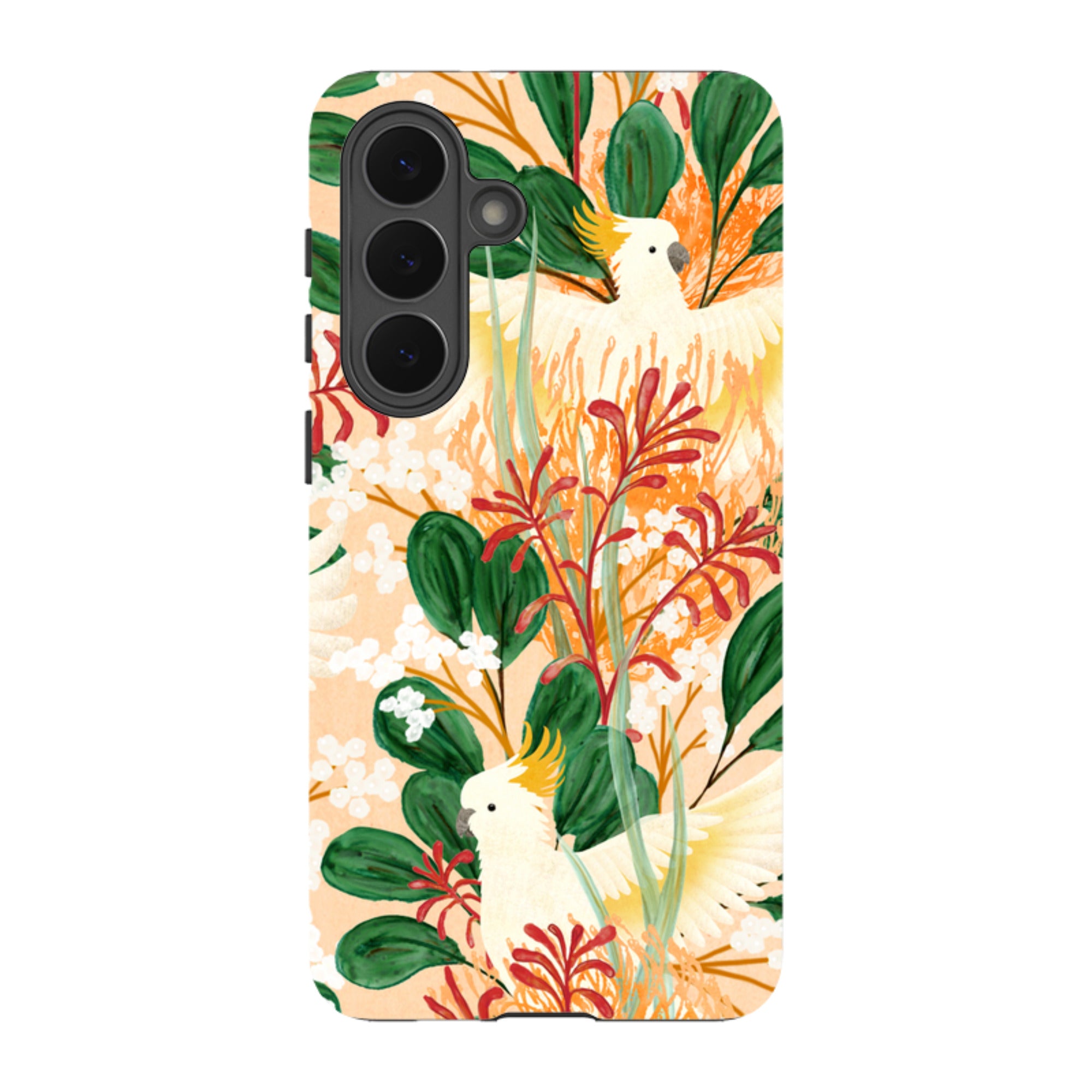 Samsung Tough Case - Cockatoo By Katherine Quinn