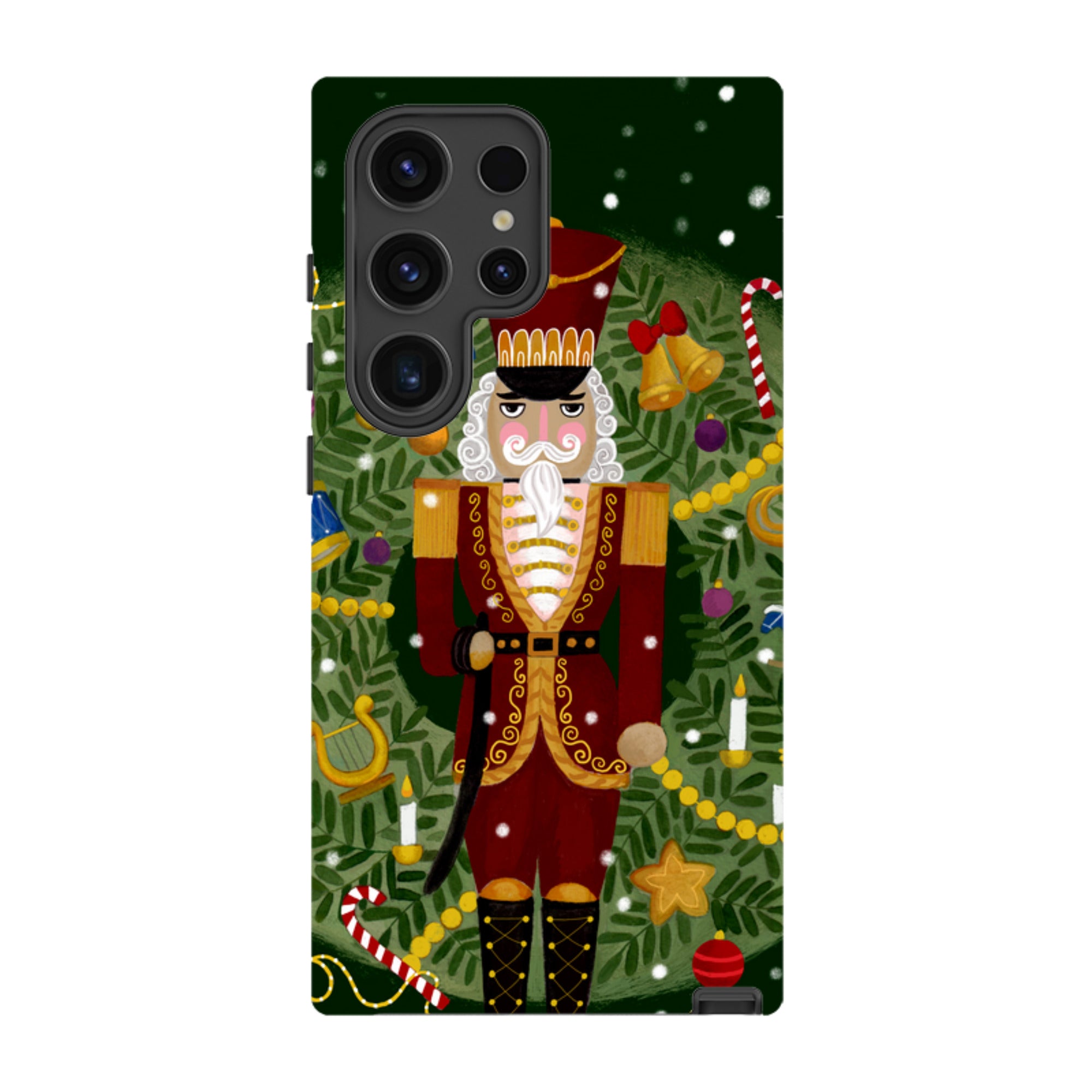 Samsung Tough Case - Red Nutcracker By Bex Parkin
