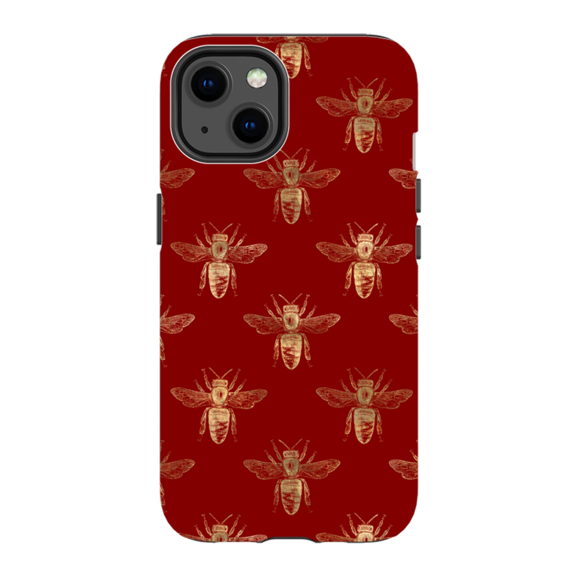 iPhone Tough Case - Red Bees