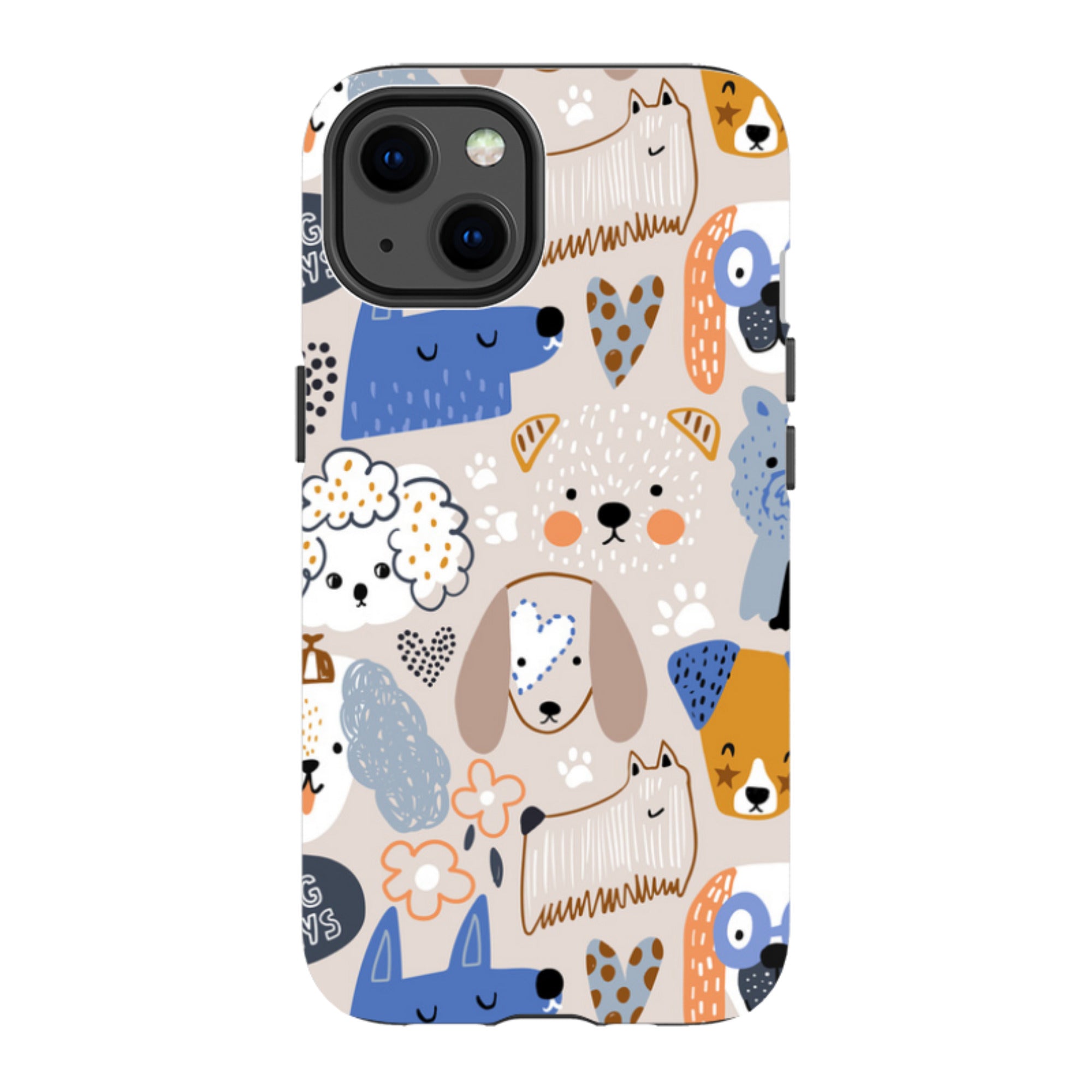 iPhone Tough Case - Love Dogs