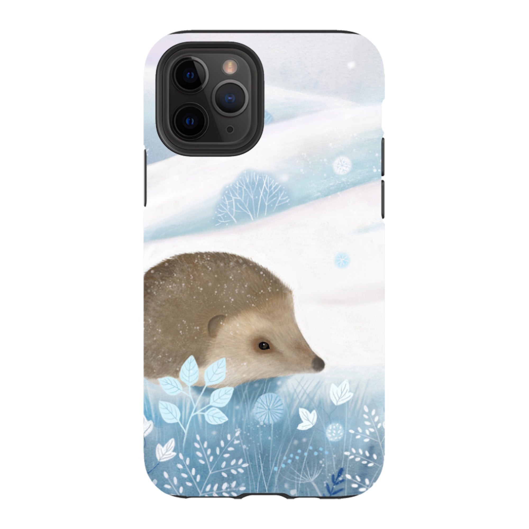 iPhone Tough Case - Winter Hedgehog By Bex Parkin