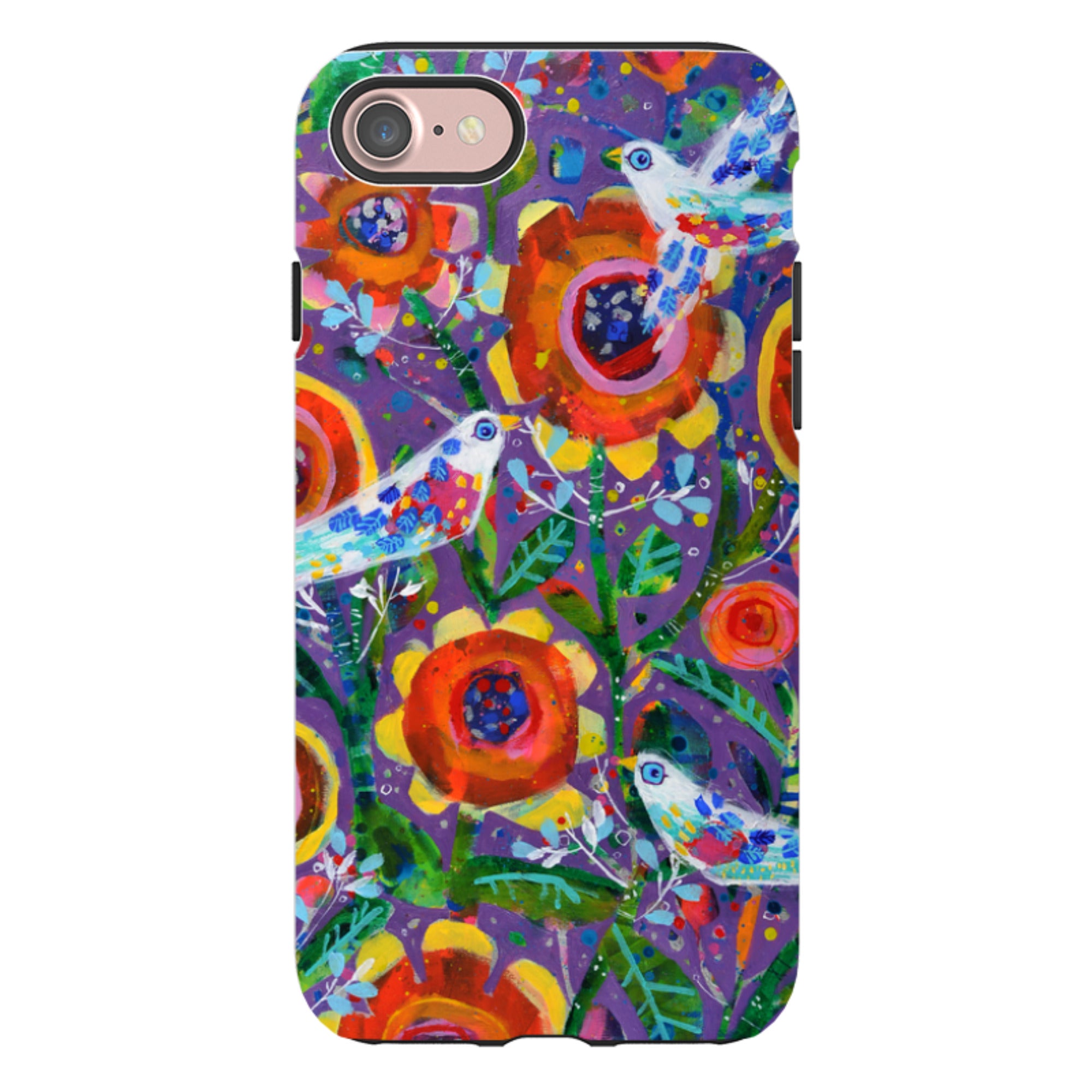 iPhone Tough Case - Garden Party By Claire West