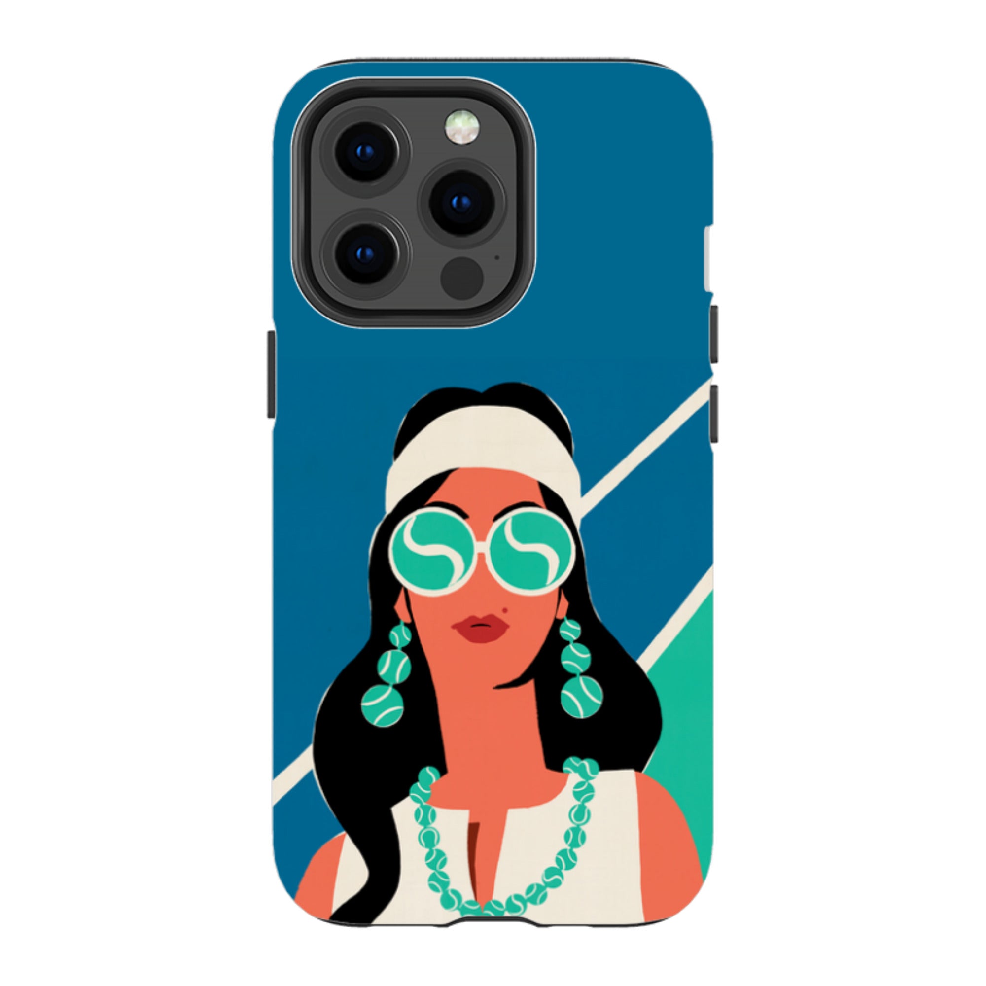 iPhone Tough Case - Tennis Fashion