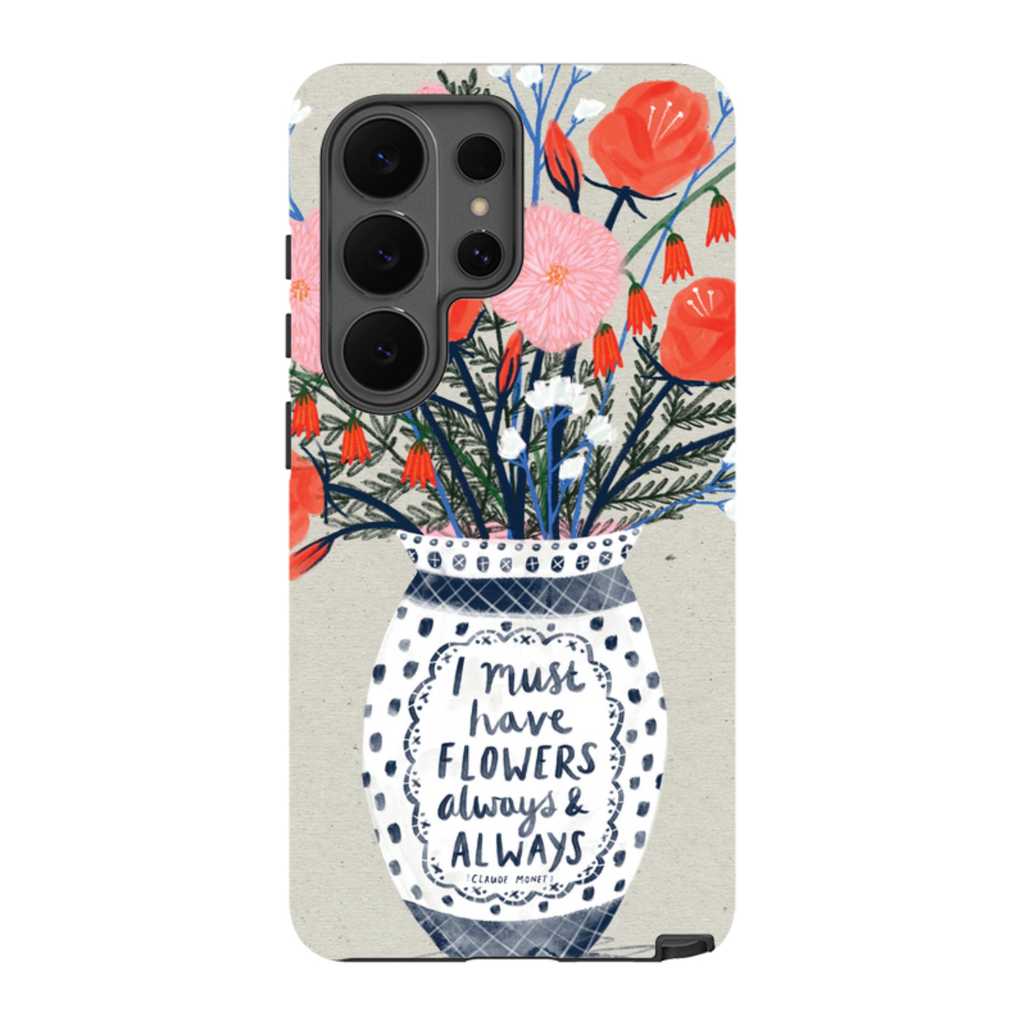 Samsung Tough Case - Flowers Always By Lee Foster Wilson