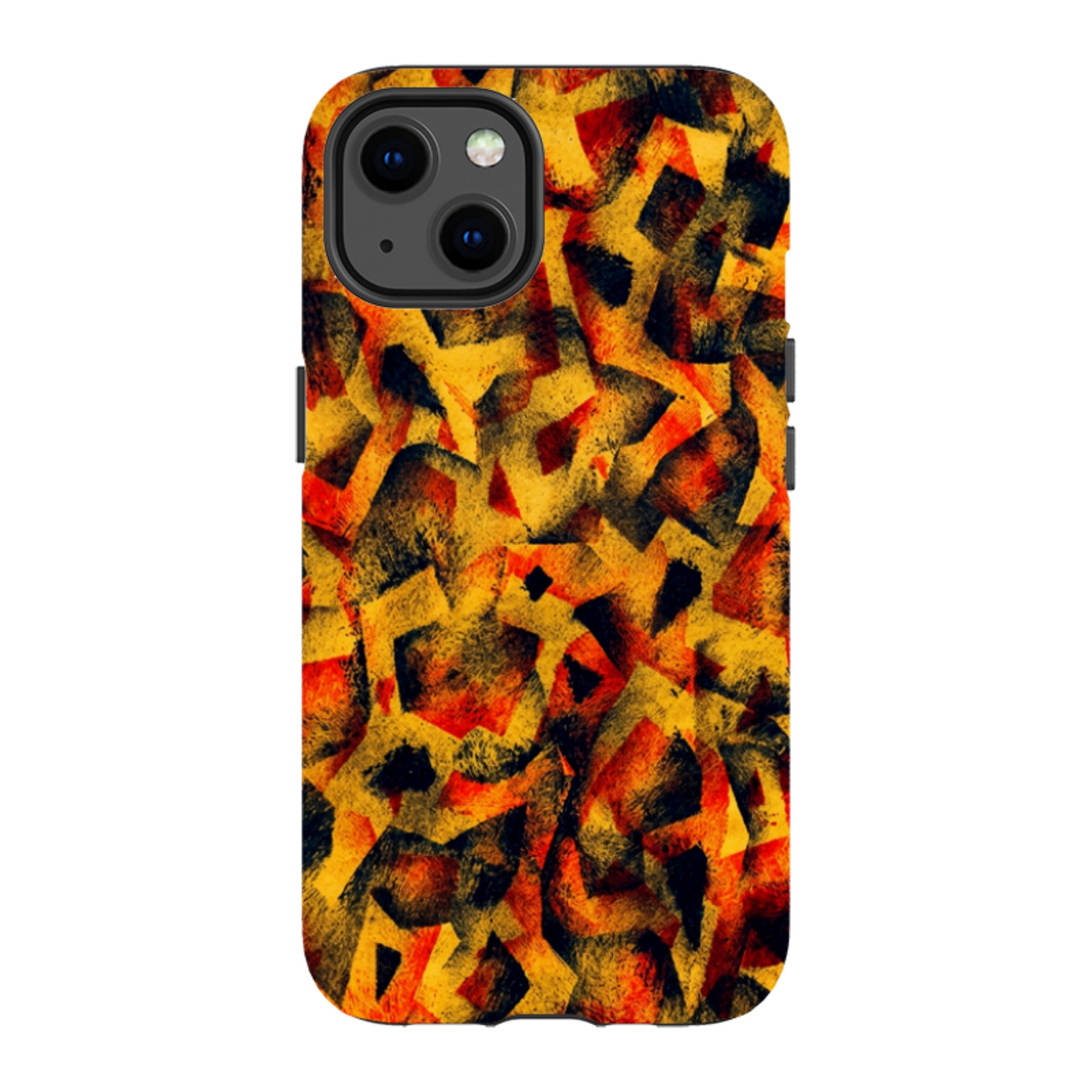 iPhone MagSafe Tough Case - Abstract Cubism