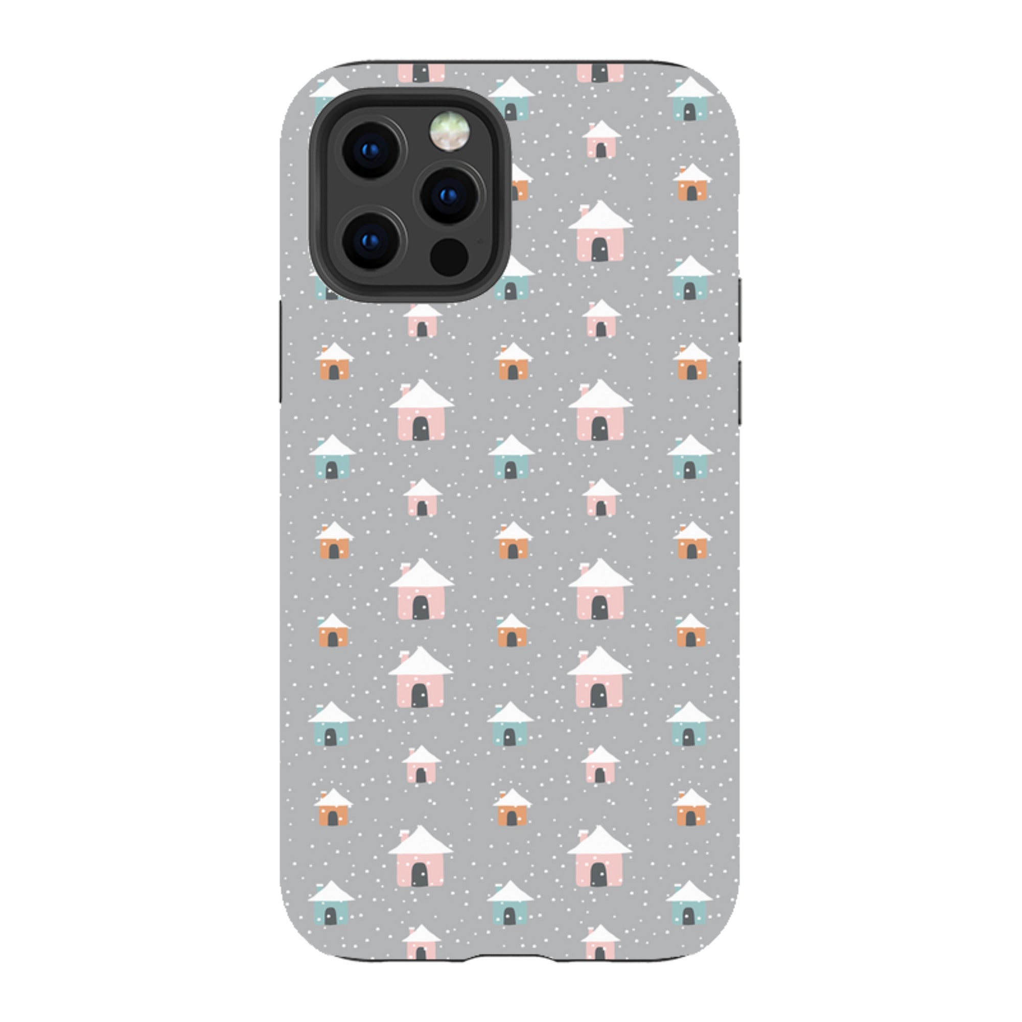 iPhone Tough Case - House Pattern