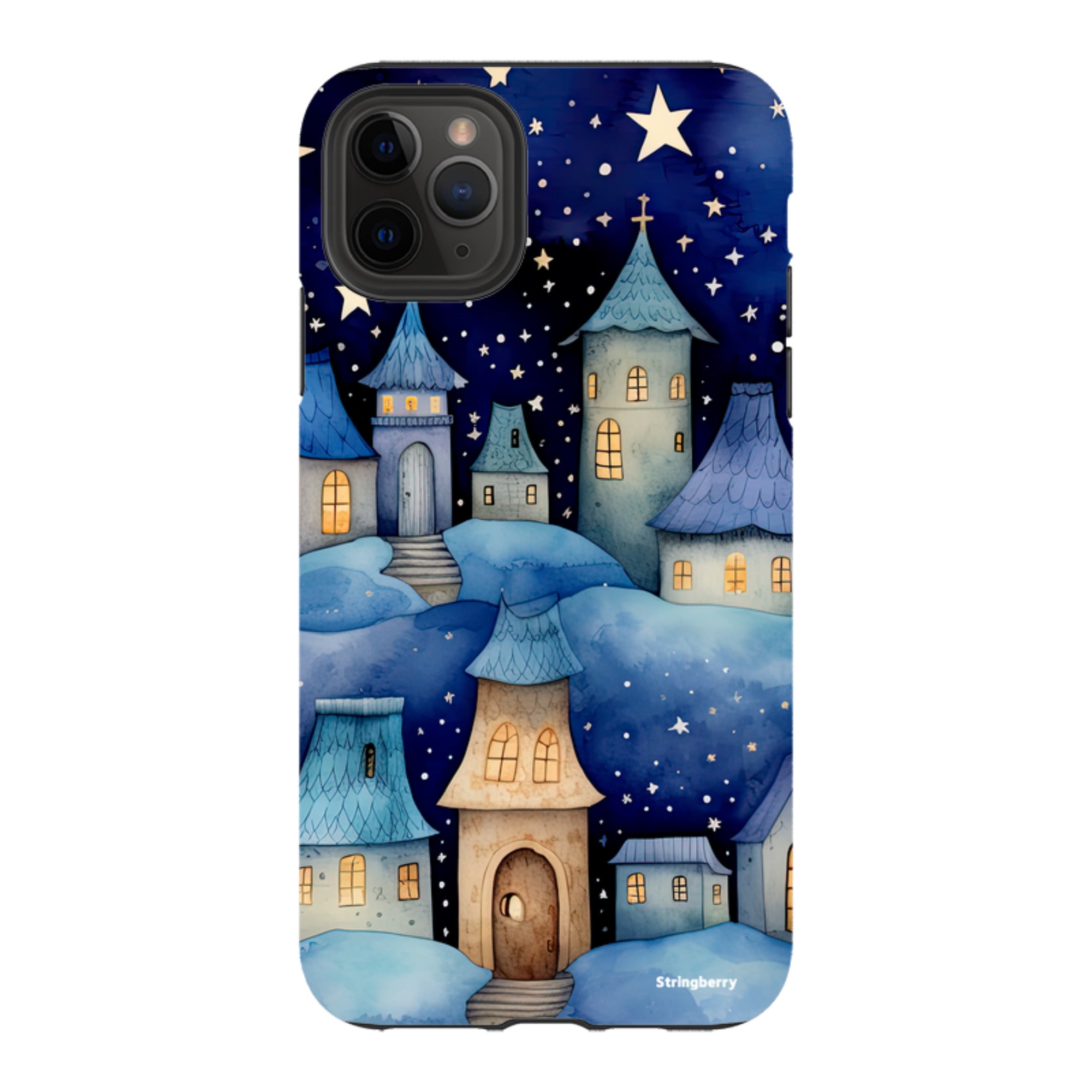 iPhone Tough Case - Blue Stars