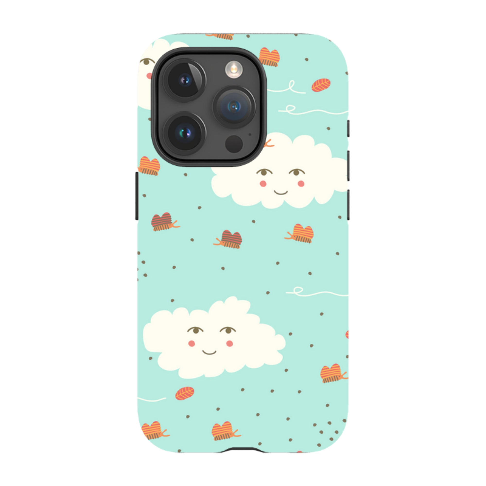 iPhone Tough Case - Clouds By Gabriela Larios