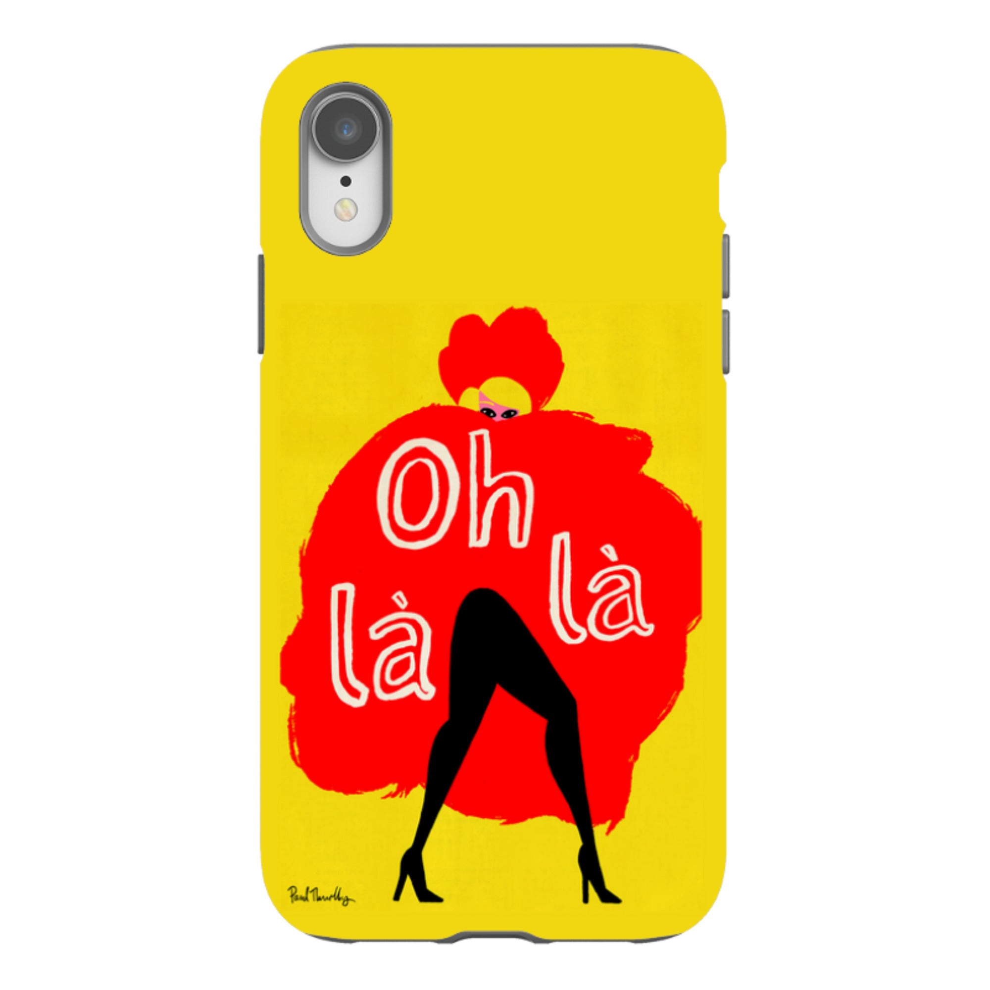 iPhone Tough Case - Oh Lala By Paul Thurlby