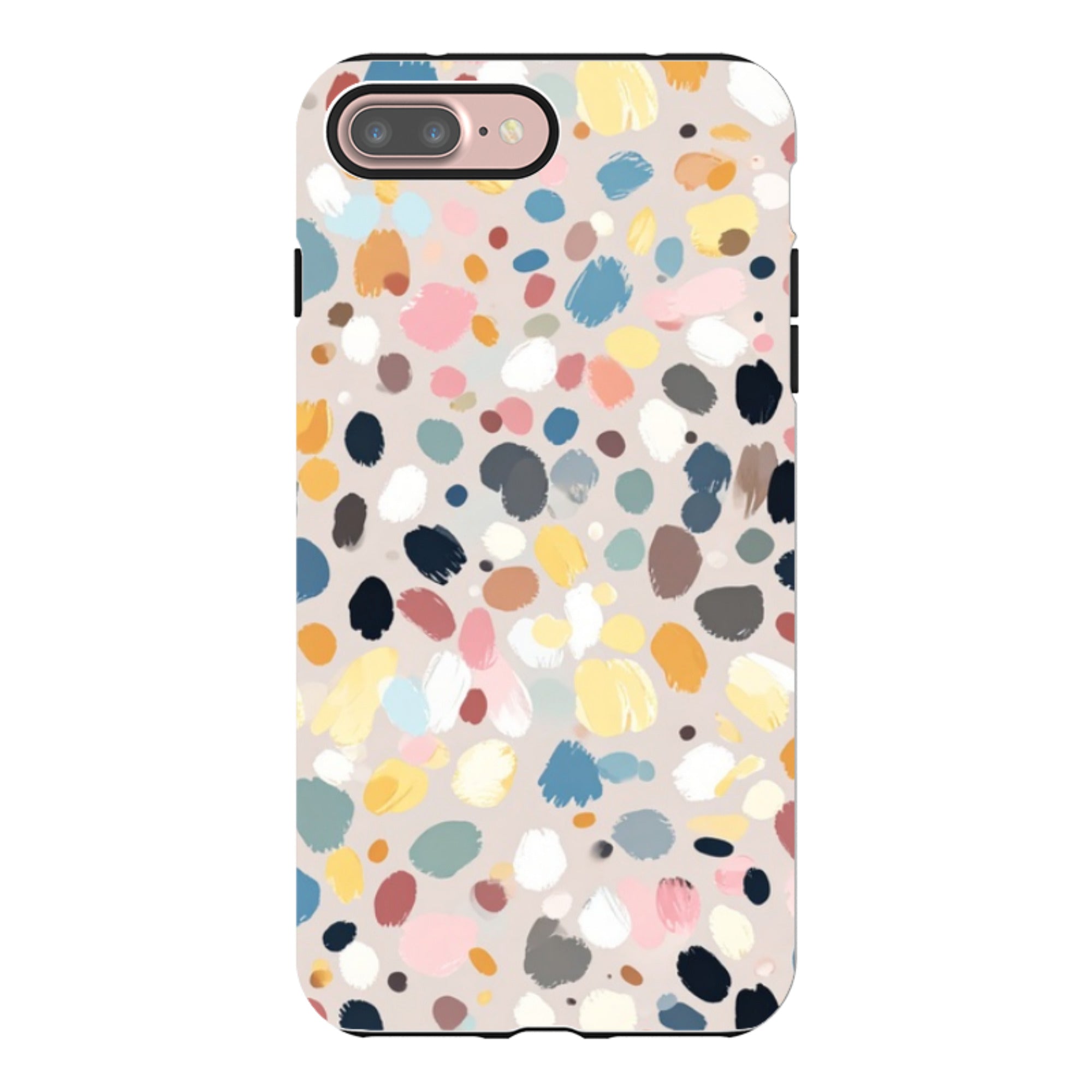iPhone Tough Case - Summer Polka