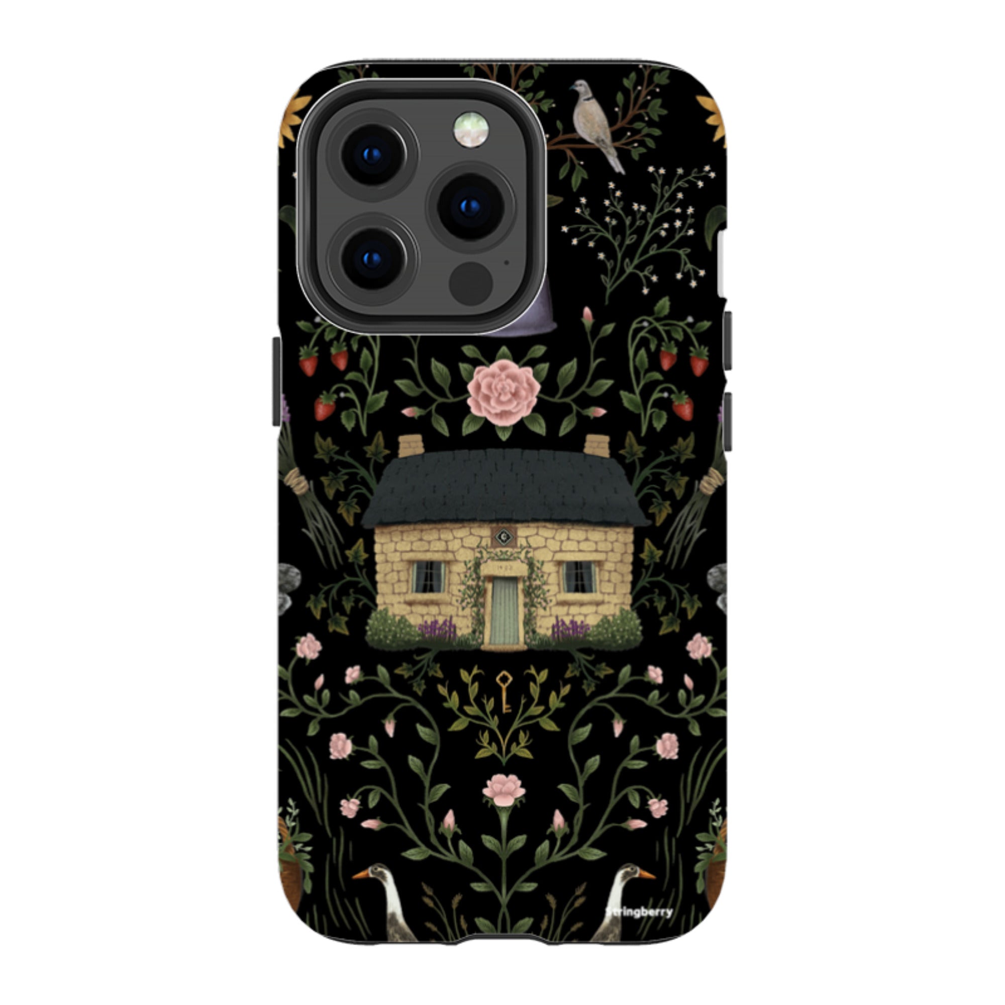 iPhone Tough Case - Cottage By Anna Stead