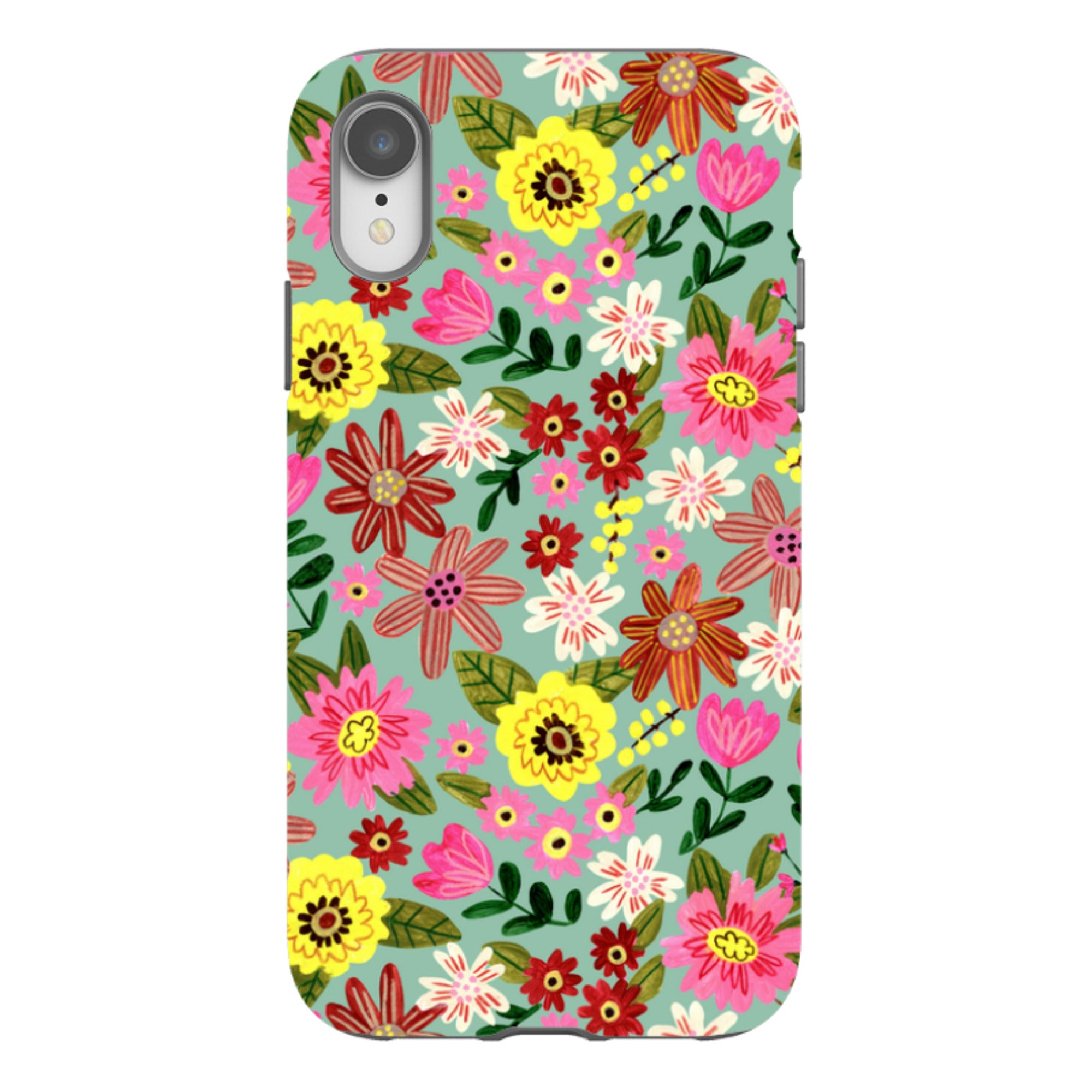 iPhone Tough Case - Spring Floral II By Caroline Bonne Muller