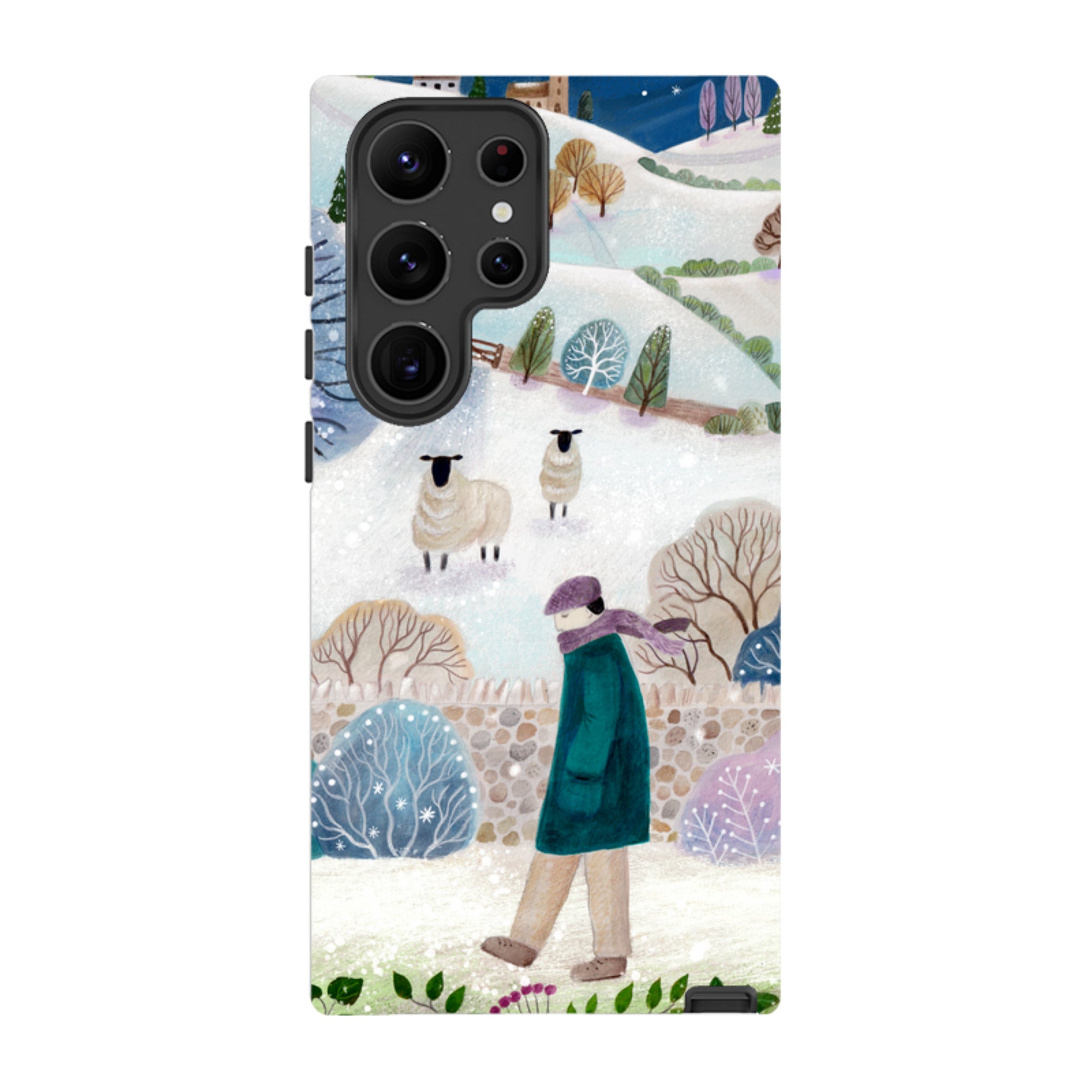 Samsung Tough Case - Across Snowy Fields By Bex Parkin
