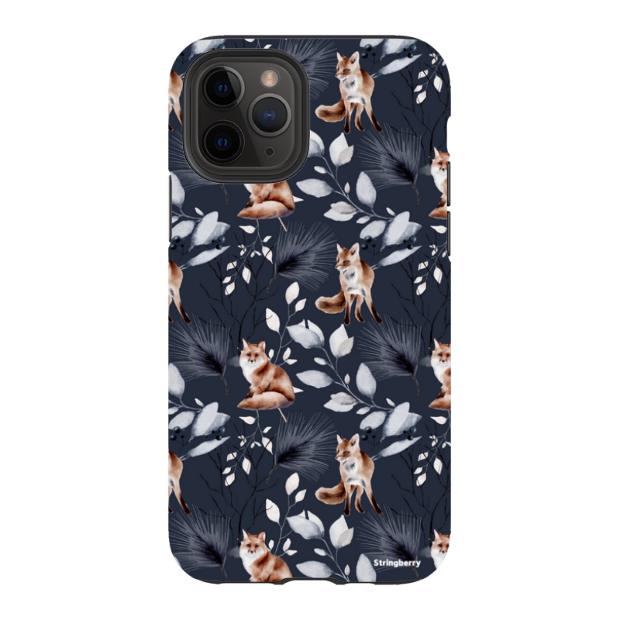 iPhone Tough Case - Foxy Xmas