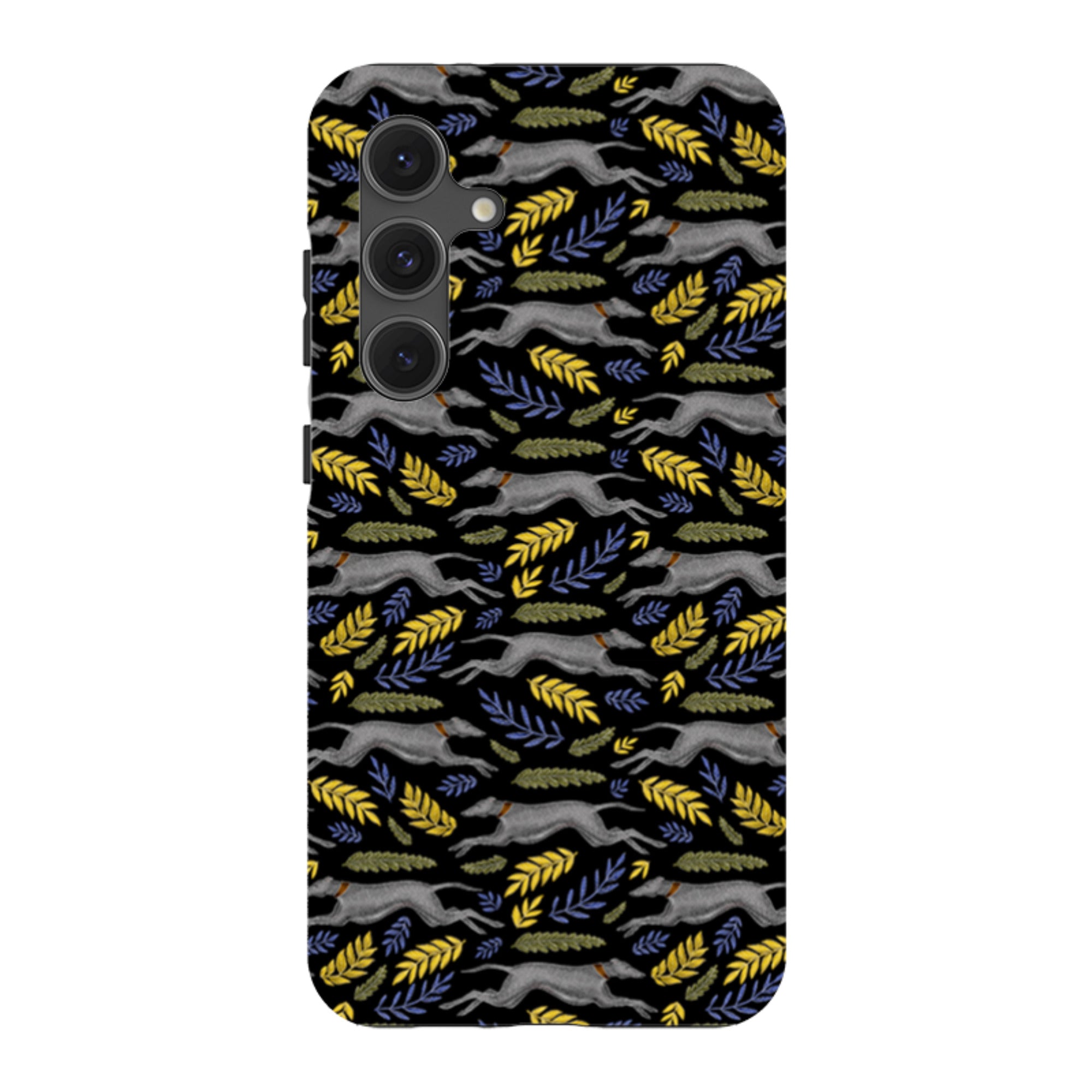 Samsung Tough Case - Greyhound Pattern By Catherine Rowe