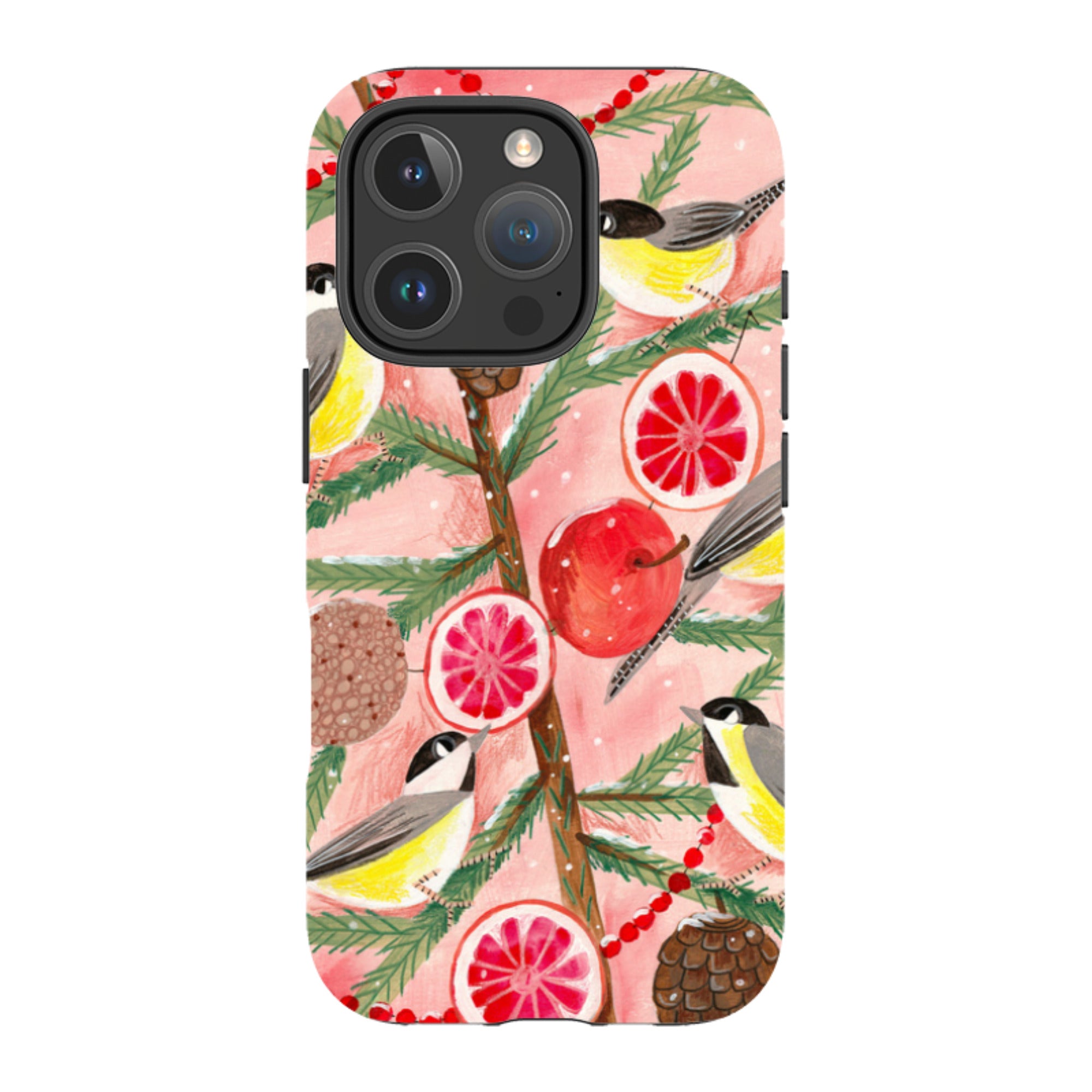 iPhone Tough Case - Chickadee By Caroline Bonne Muller