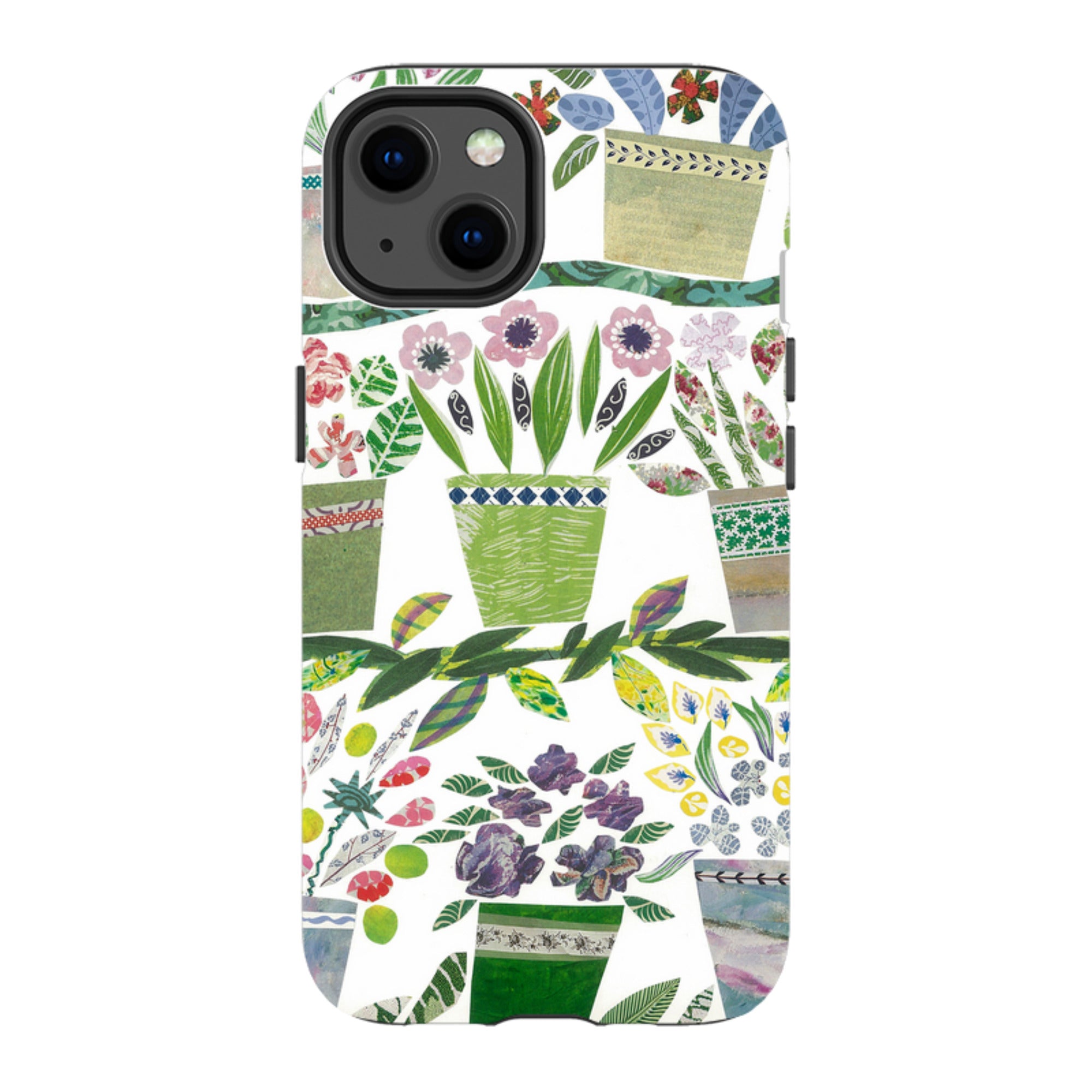 iPhone Tough Case - Flowerpots By Jane Robbins