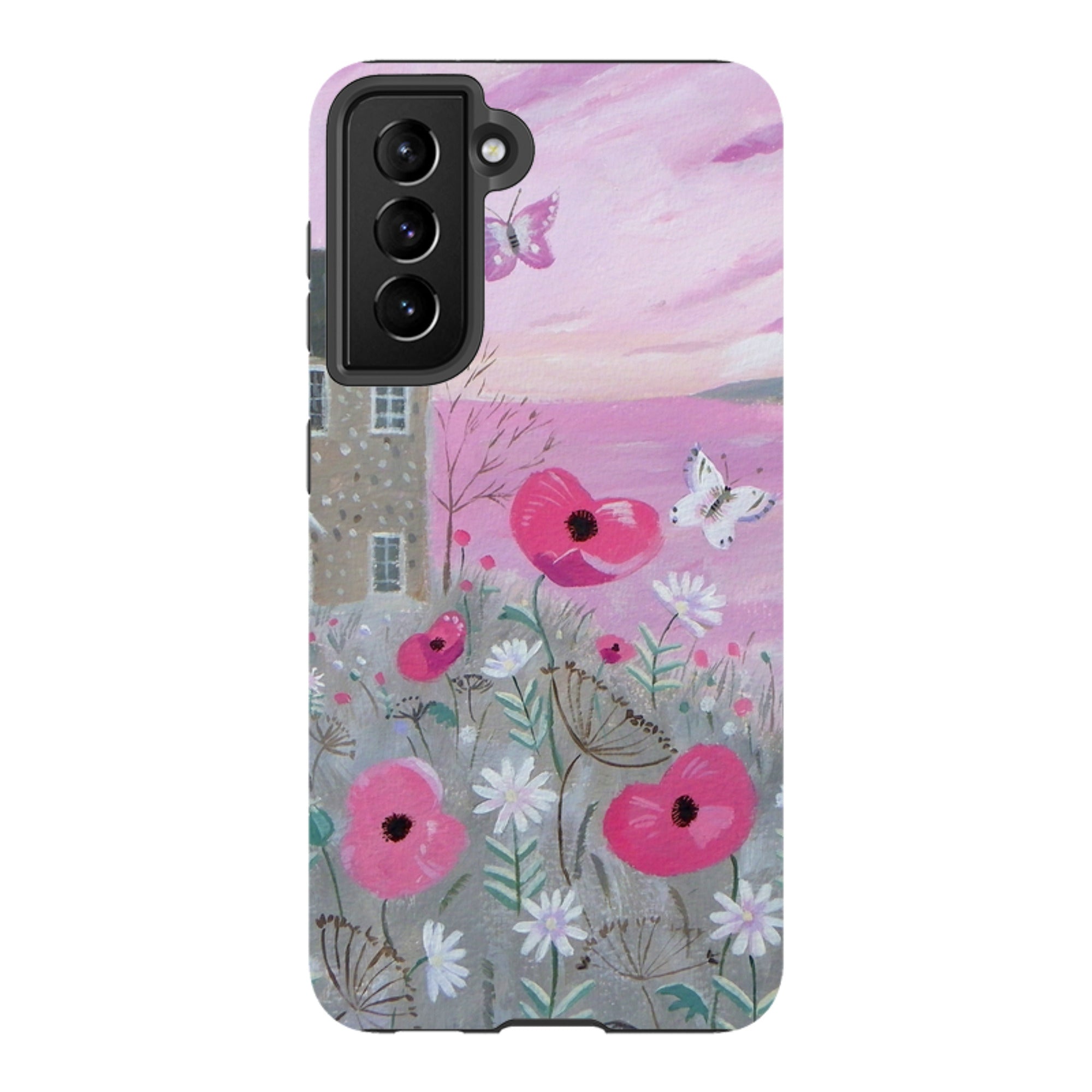 Samsung Tough Case - Seaside Flowers By Mary Stubberfield