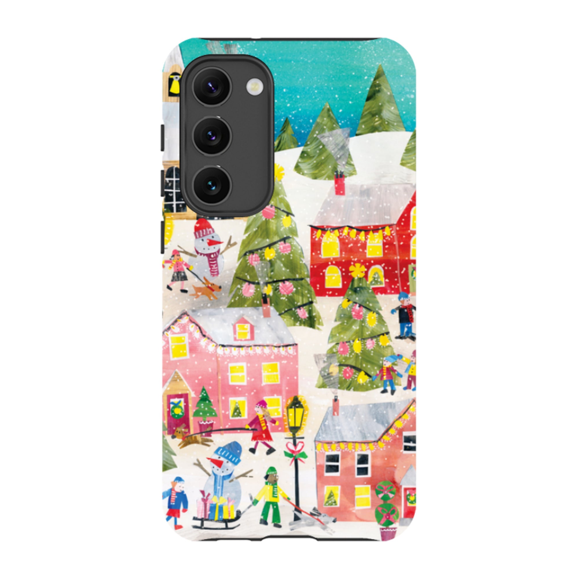 Samsung Tough Case - Winter Village By Tracey English