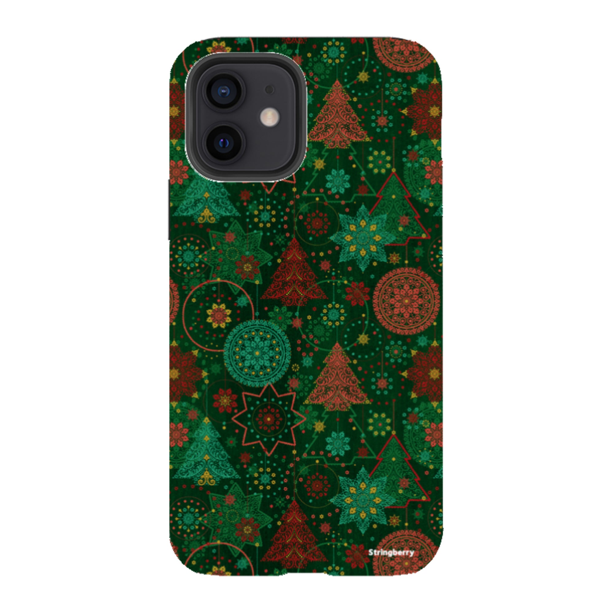 iPhone Tough Case - Christmas Forest By Natalie Pedetti Prack