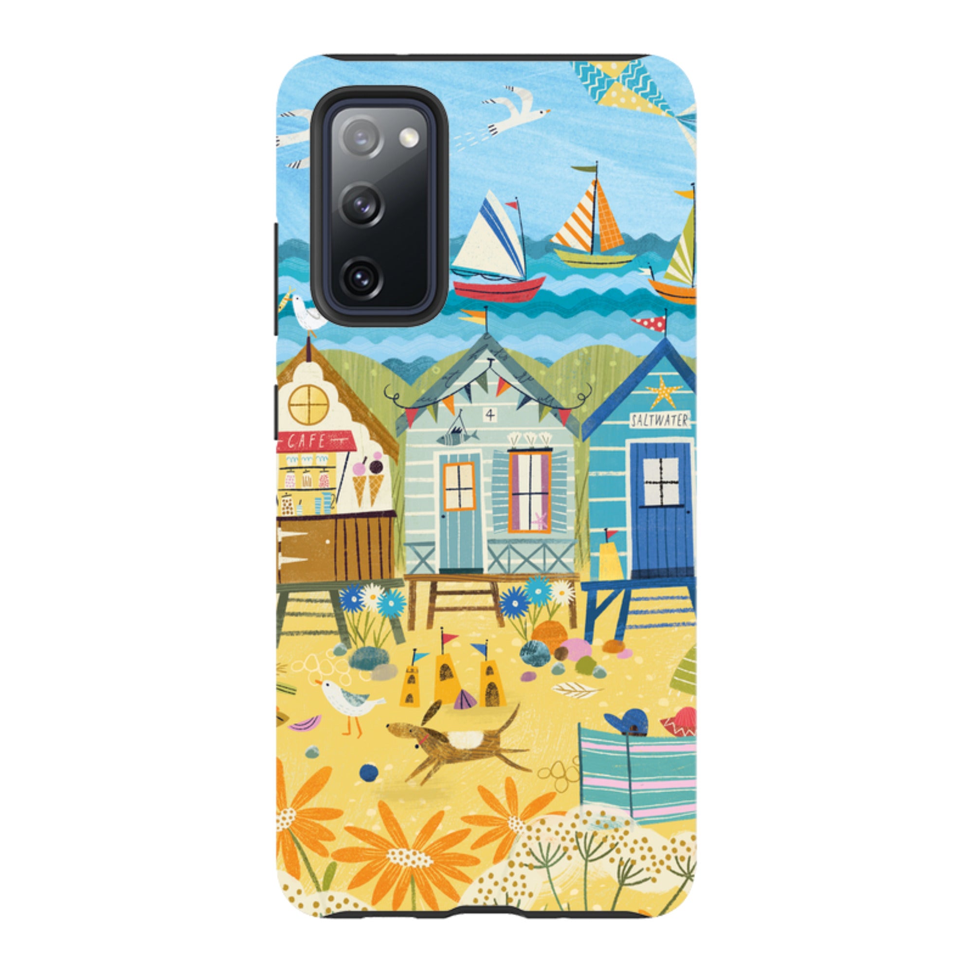 Samsung Tough  Case - Beachy Days 1 By Ali Brookes