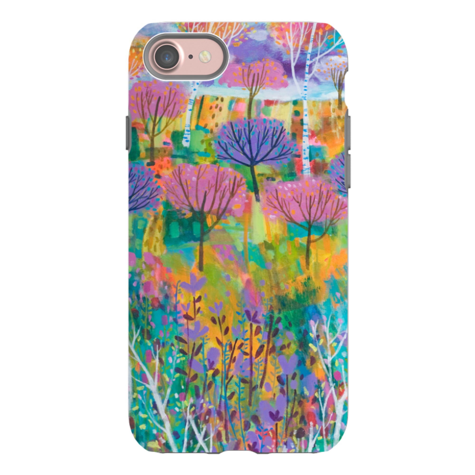iPhone Tough Case - Trees By Claire West