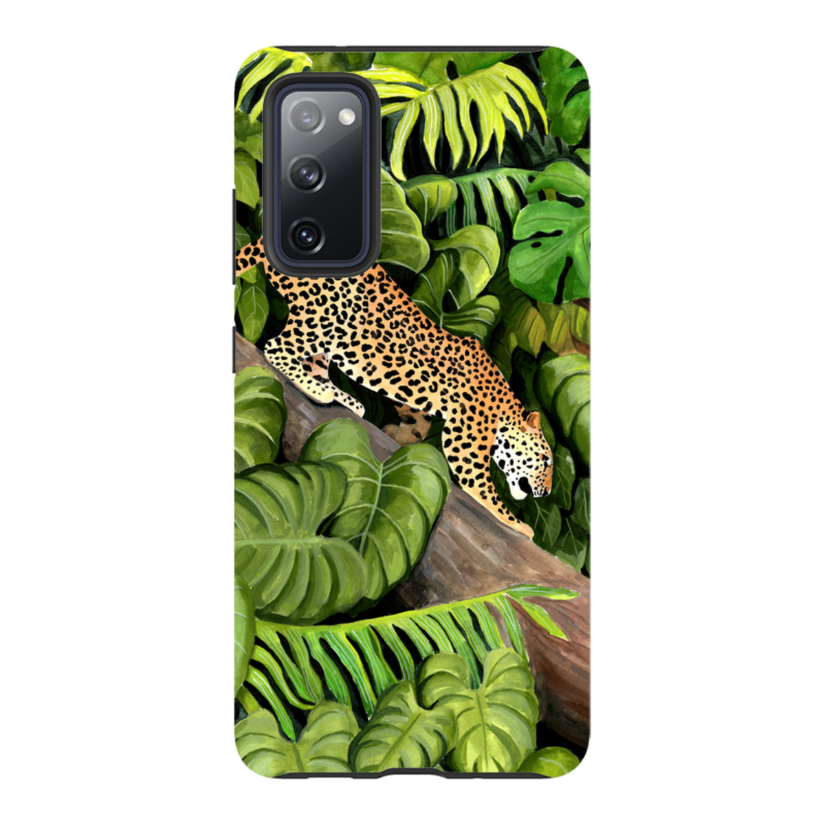 Samsung Tough Case - Leopard Poised By Bex Parkin