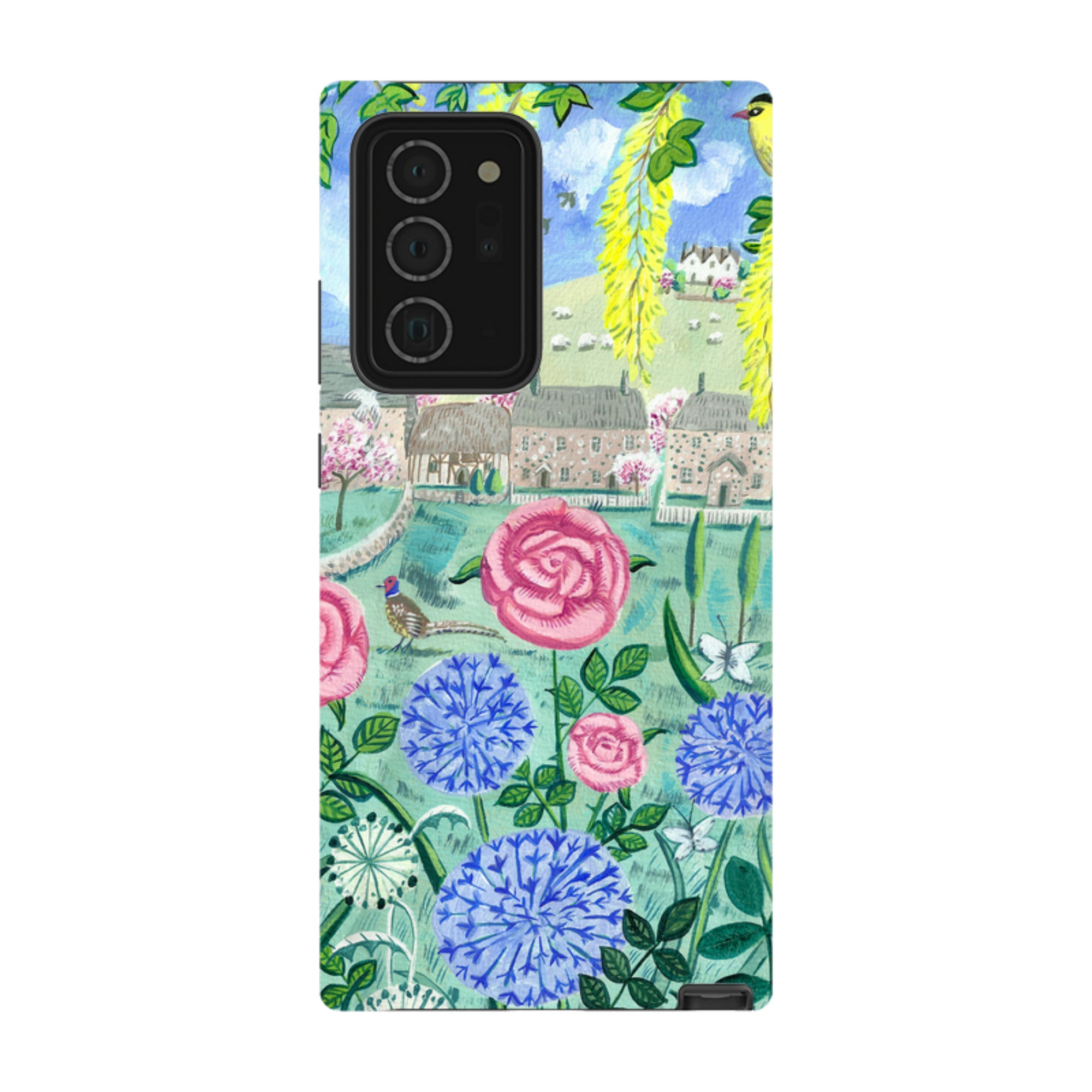 Samsung Tough Case - Village Floral By Mary Stubberfield