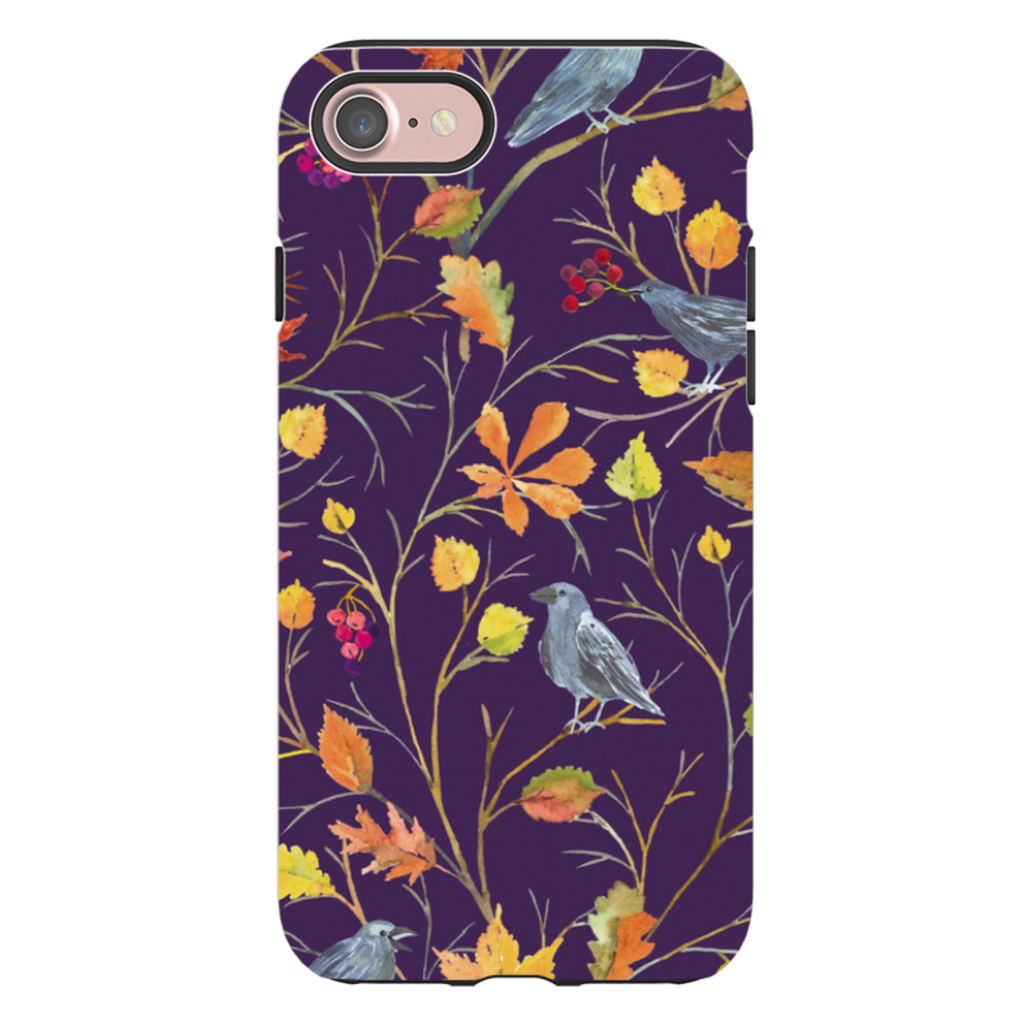 iPhone Tough Case - Autumn Pattern By Elisabeth Haager