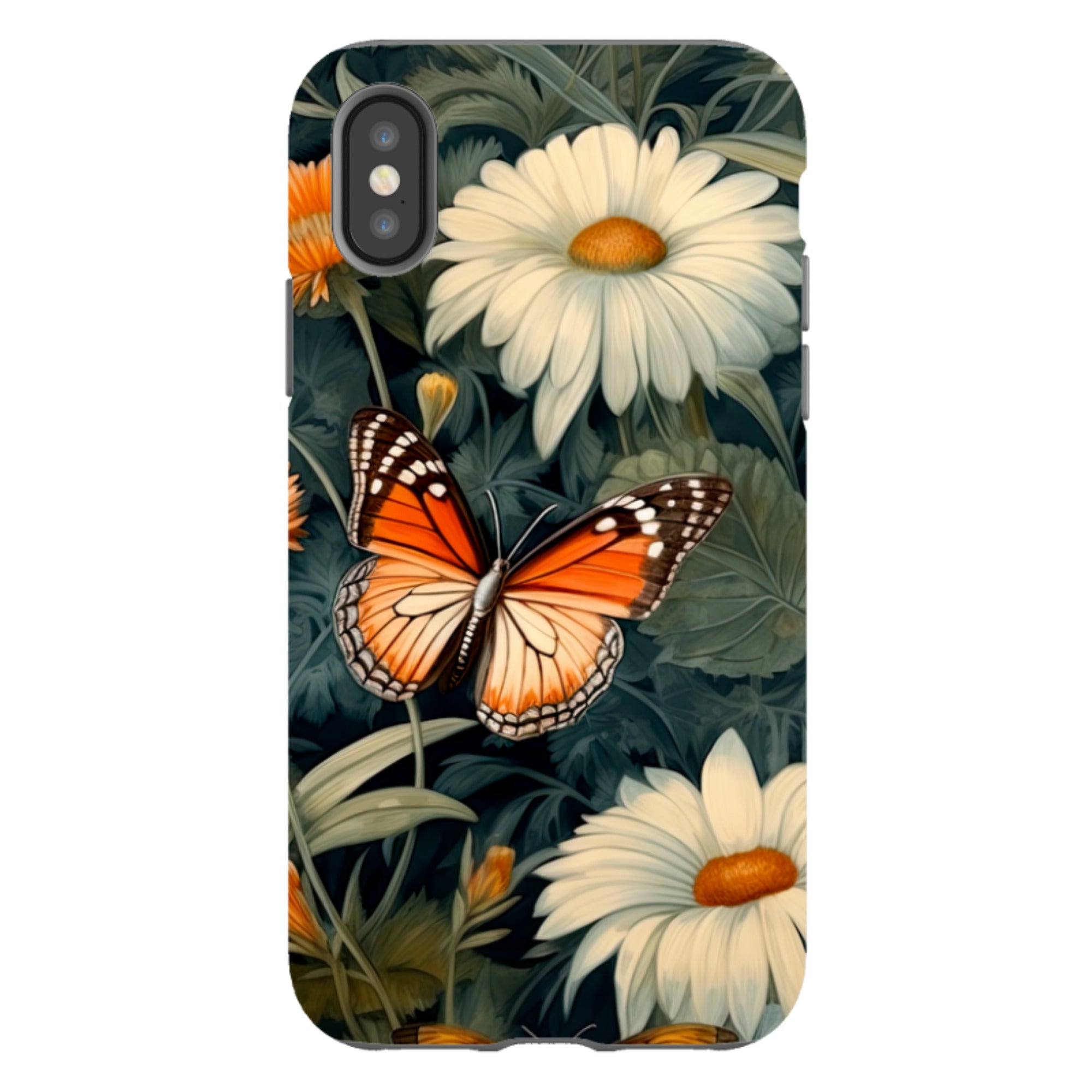 iPhone Case - Butterfly Daisies III