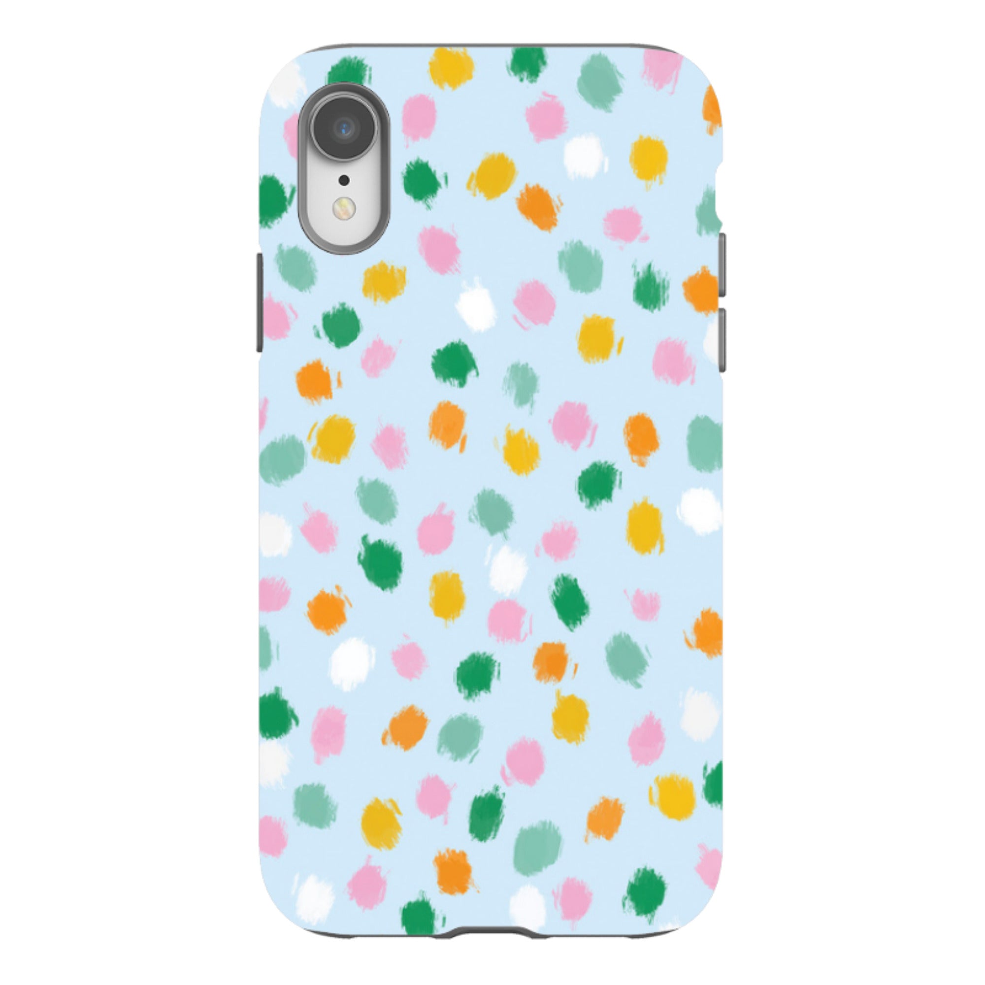 iPhone Tough Case - Spotty Co-Ordinate By Lee Foster Wilson